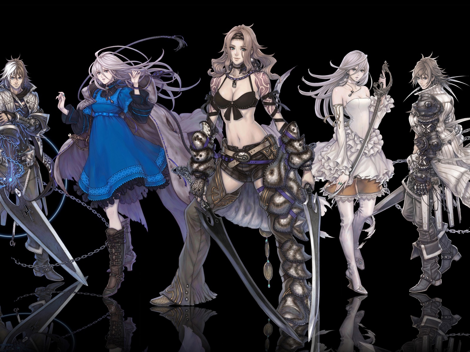 Персонажи игры The Last Story