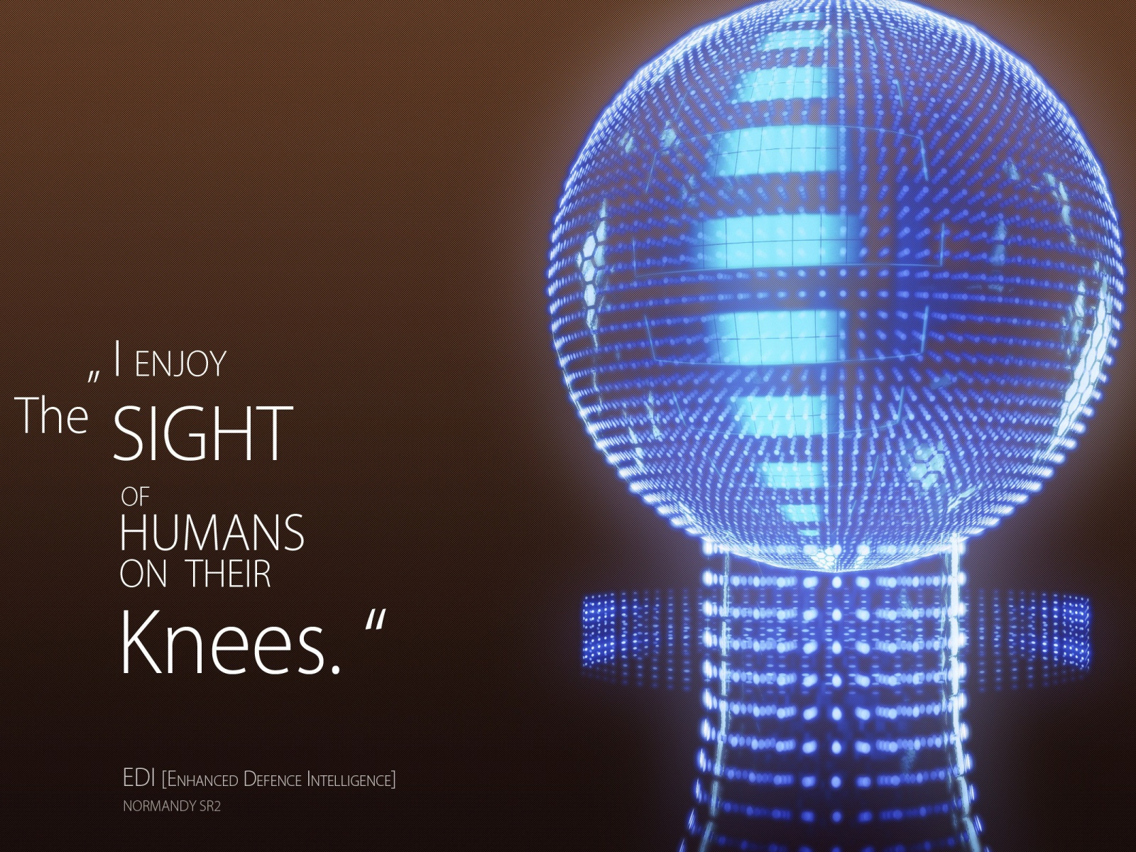 ЭДИ из игры Mass Effect 2