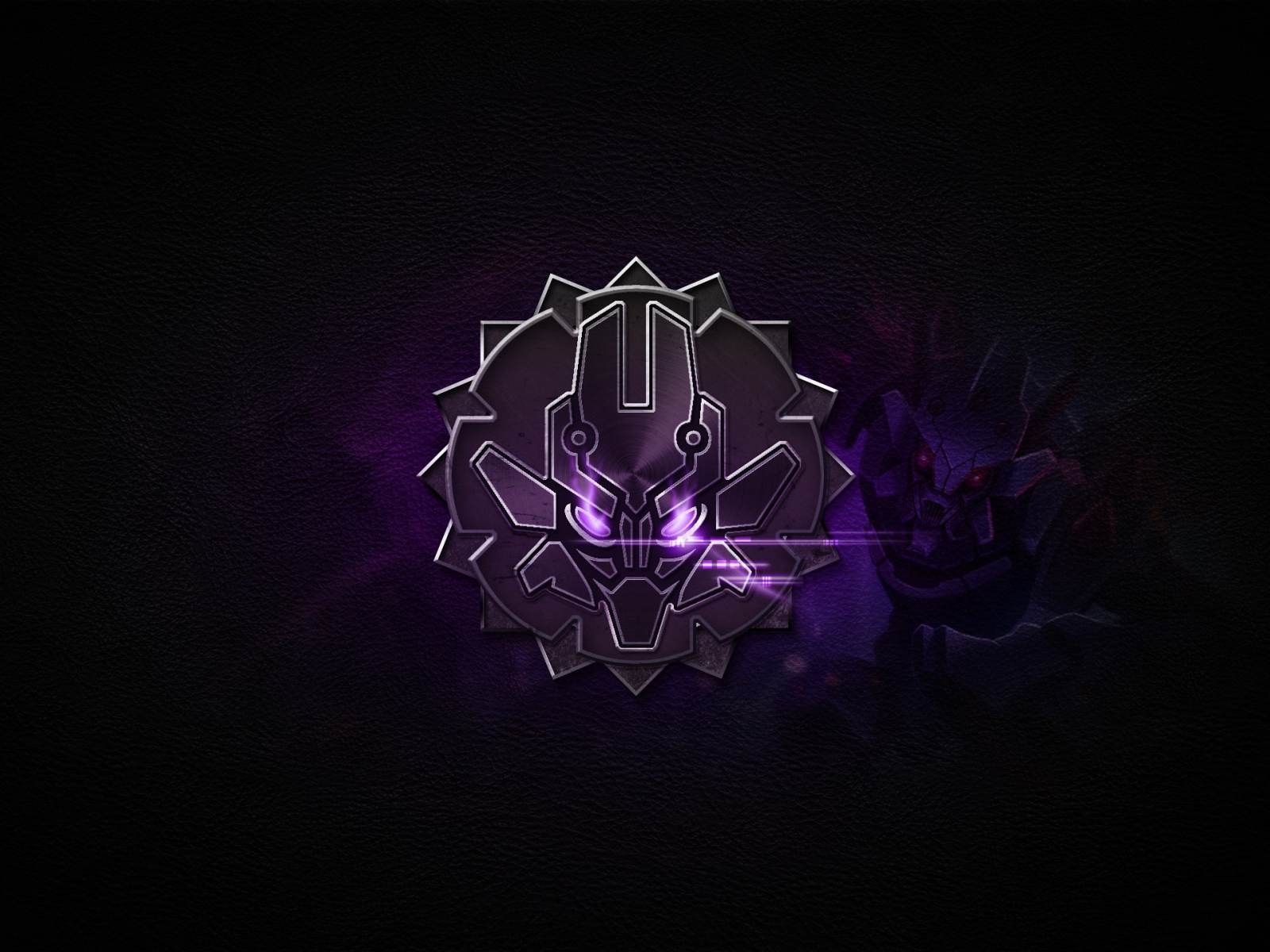 Игра от Riot Games, сиреневый знак