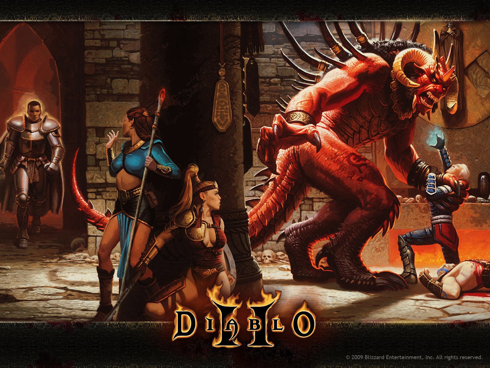 Герои и сражения в игре Diablo 2
