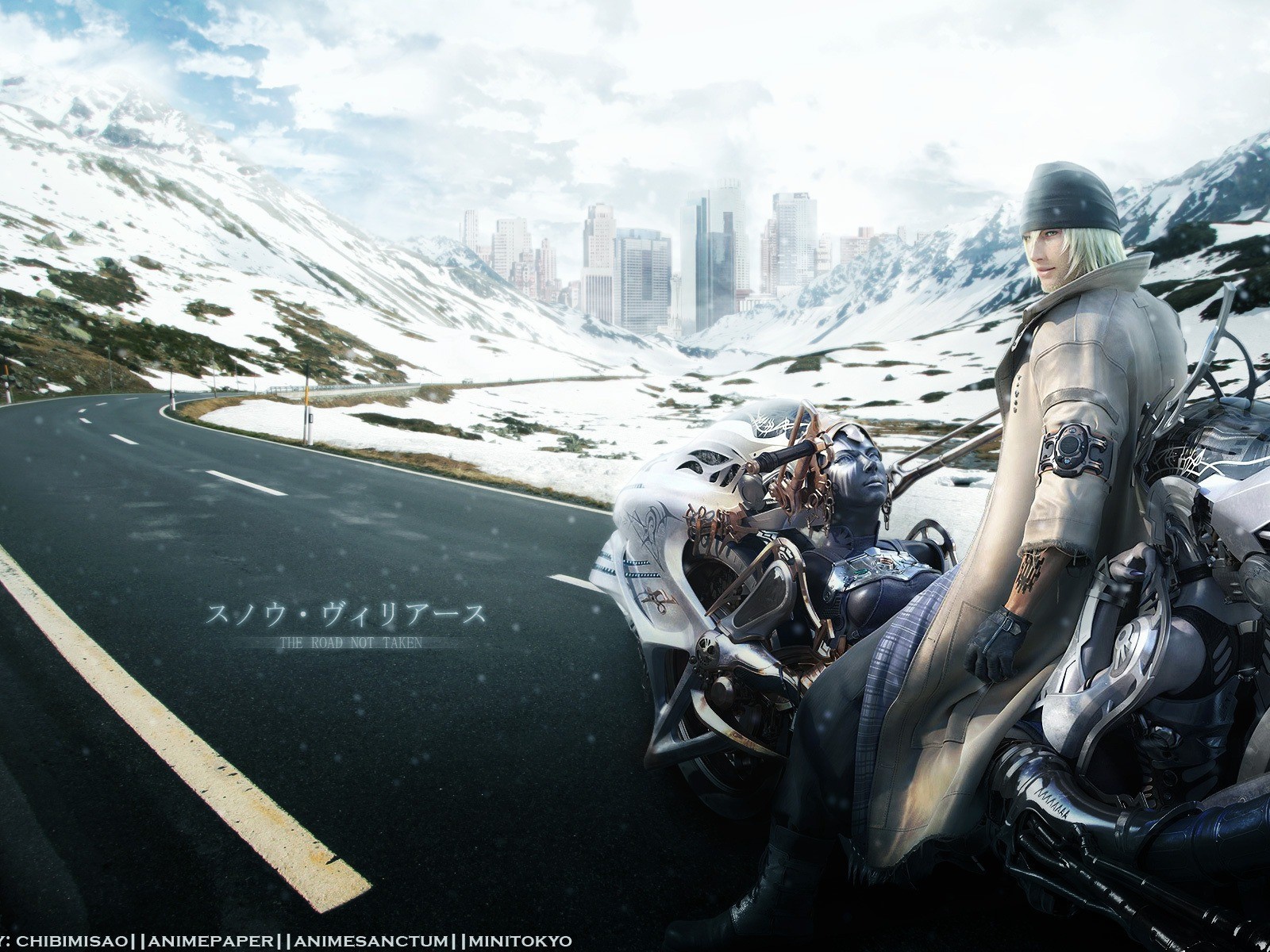 Мотоциклист в ролевой игре Final Fantasy VI