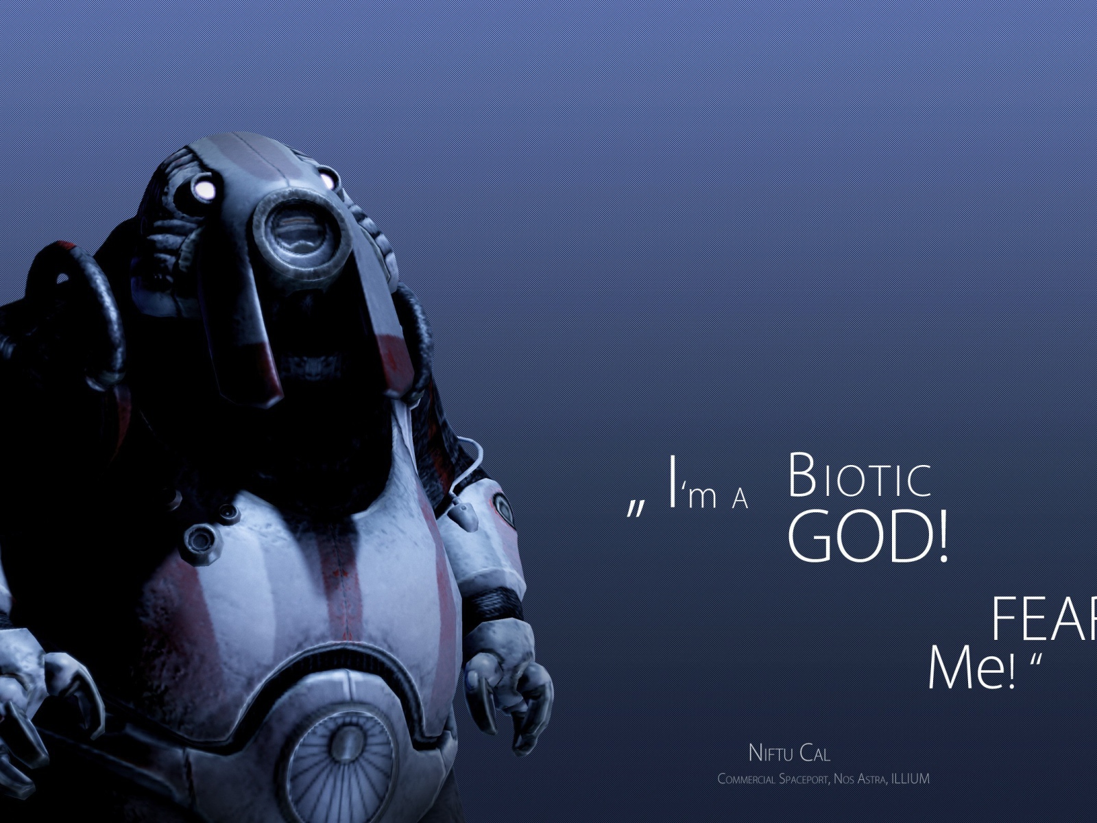 Нифту Кал из игры Mass Effect 2