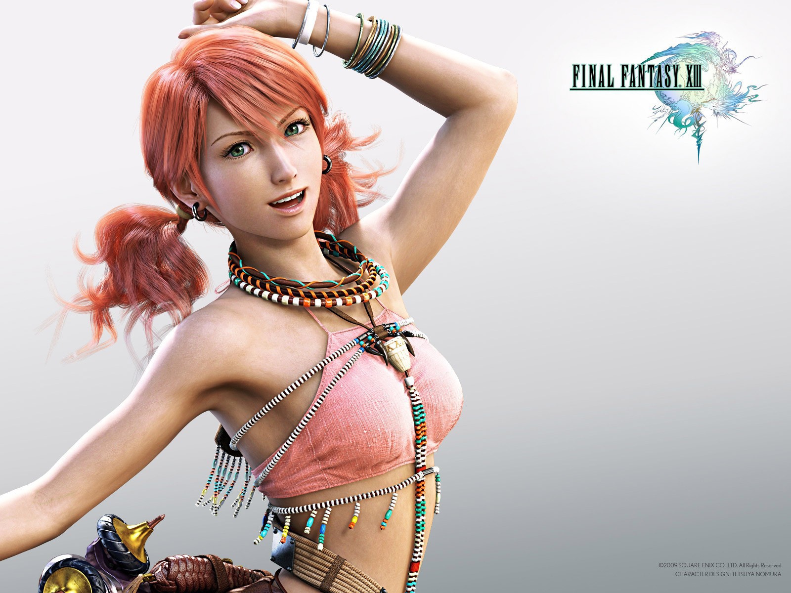 Девушка из игры Final Fantasy XIII