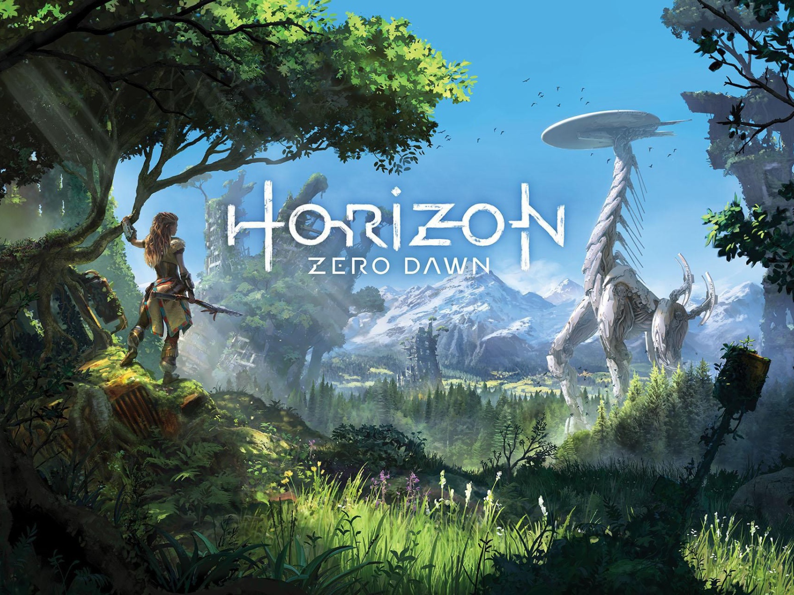 Постер новой игры Horizon Zero Dawn