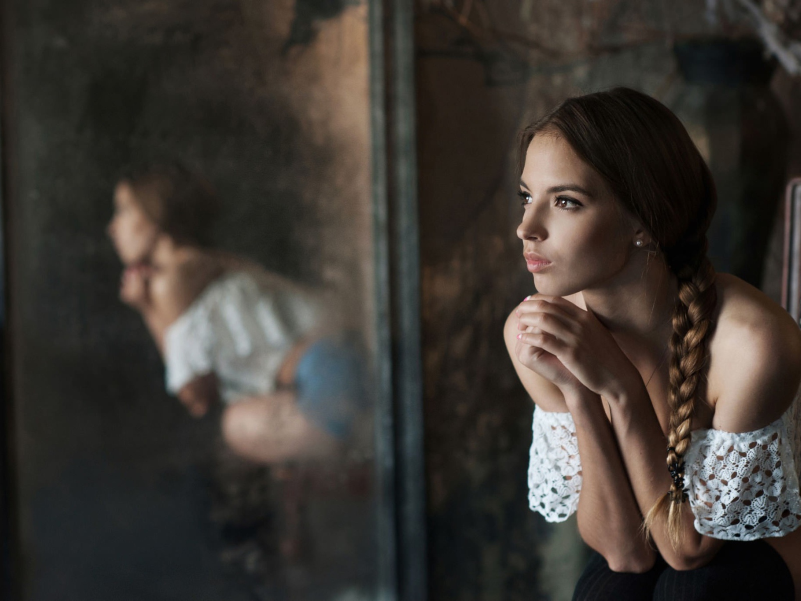 Девушка с косой Виктория Лукина