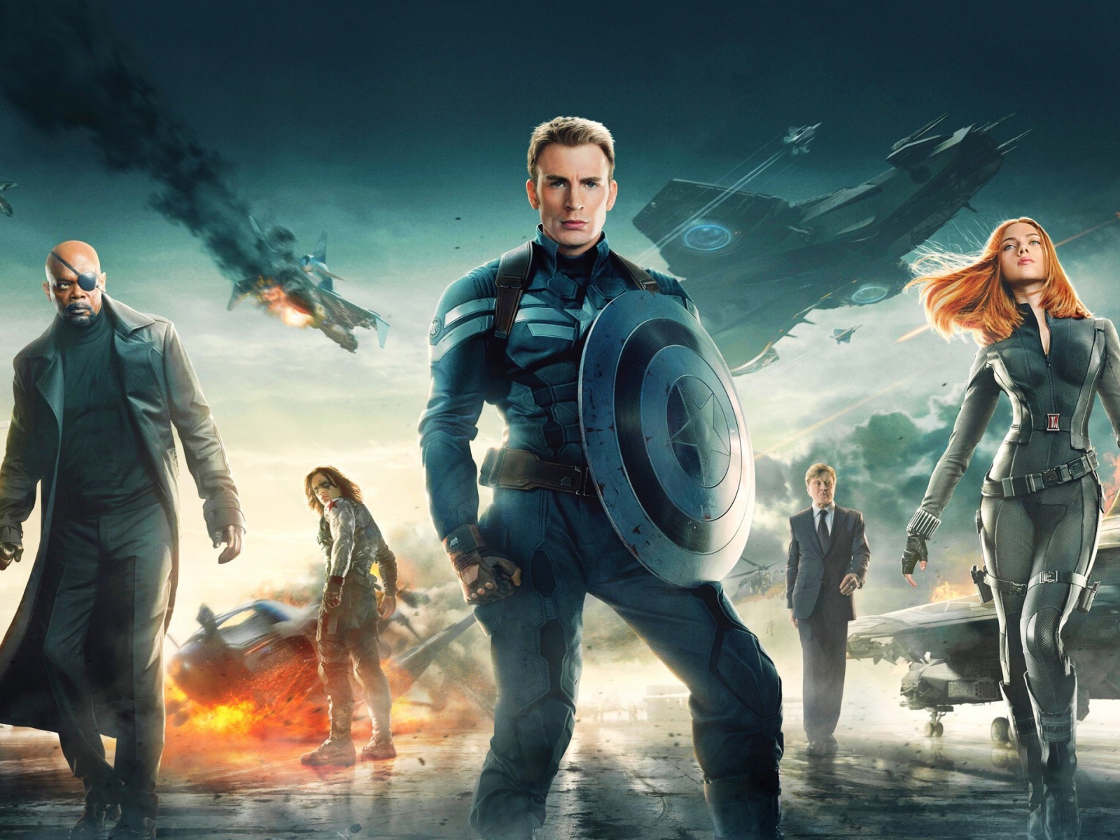 Персонажи фильма Капитан Америка - зимний солдат