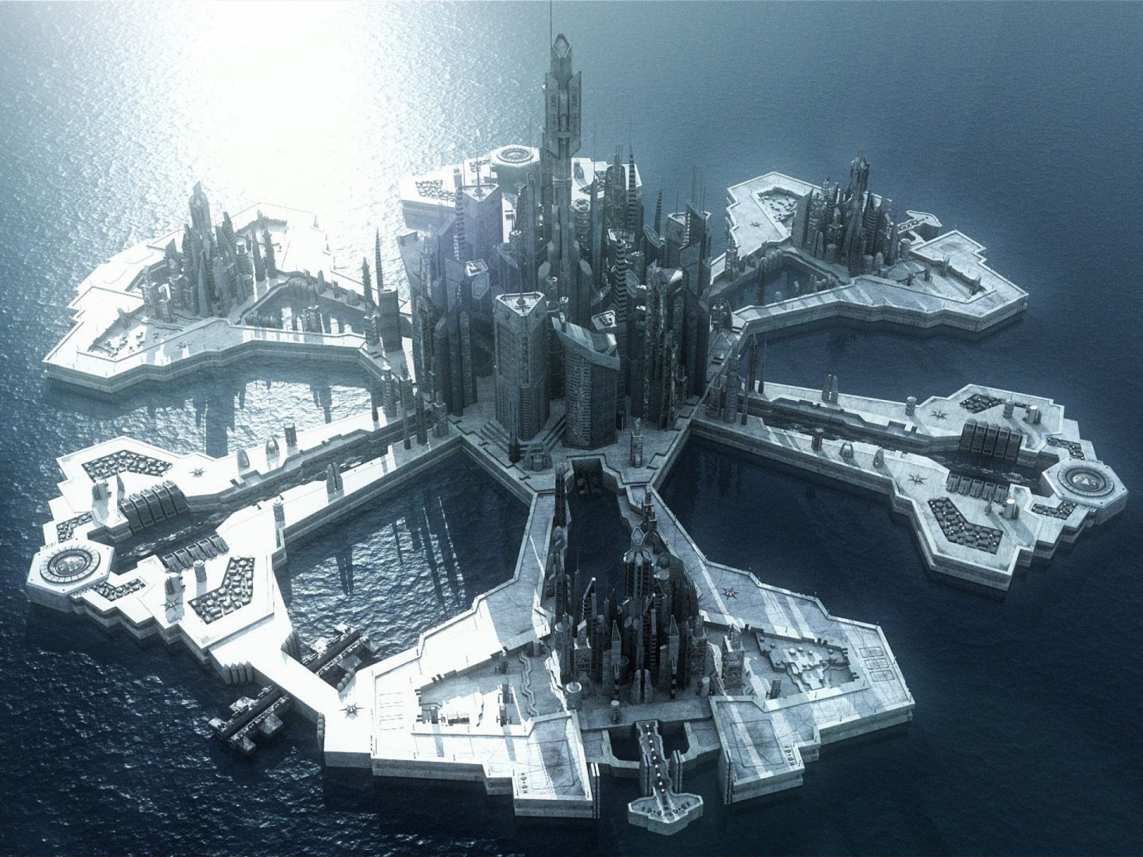 City in the TV series Stargate Atlantis
