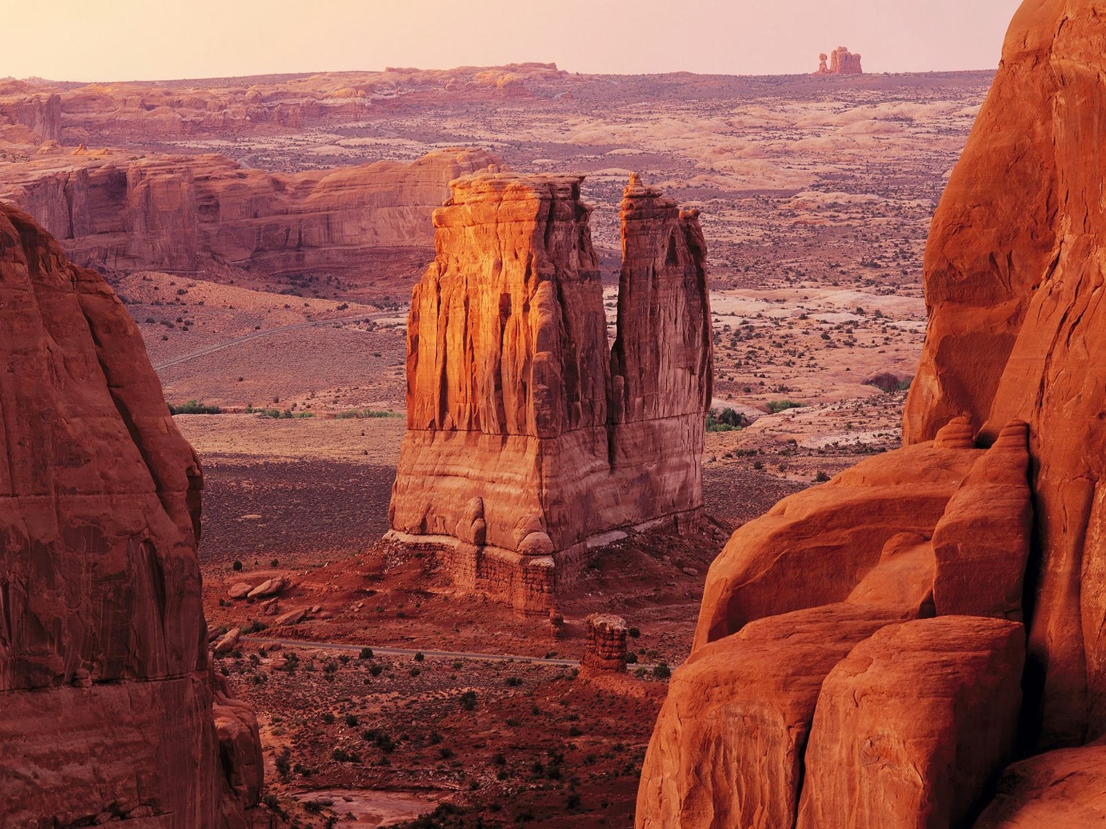 Скальные образования в штате Юта