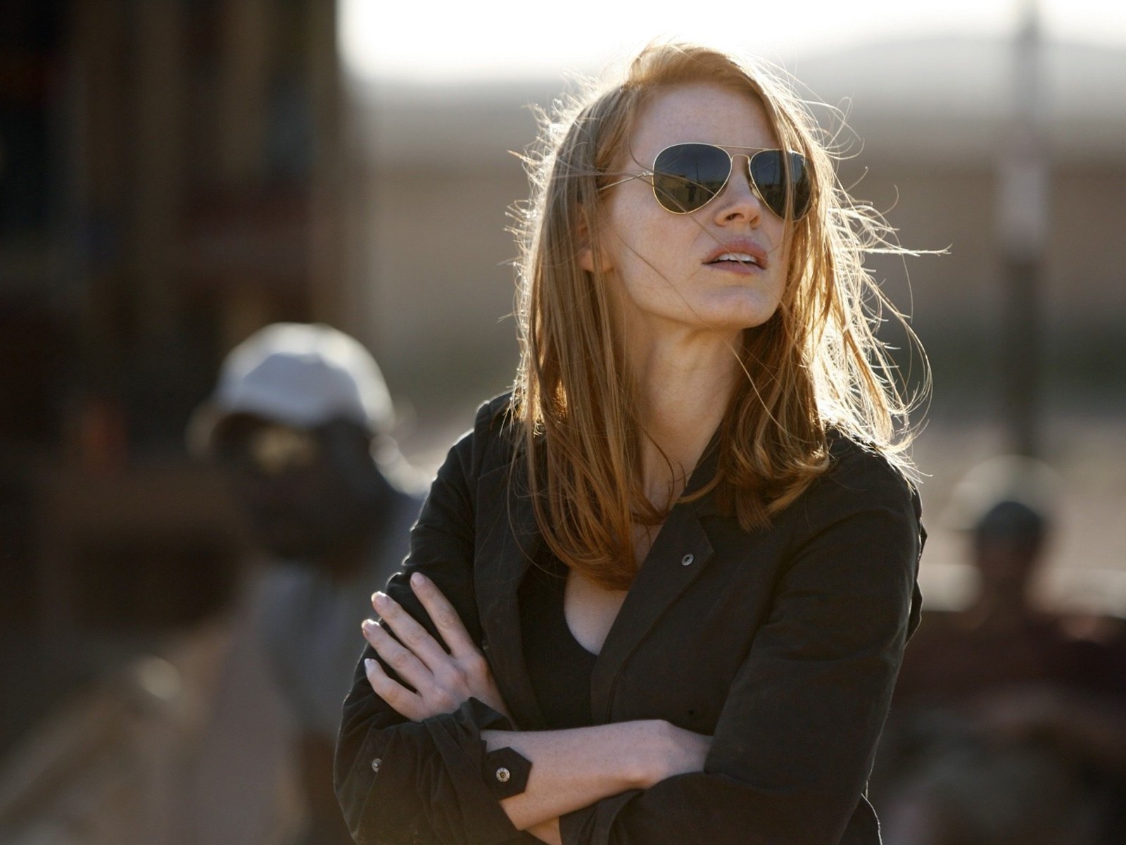 Американская актриса девушка Джессика Честейн