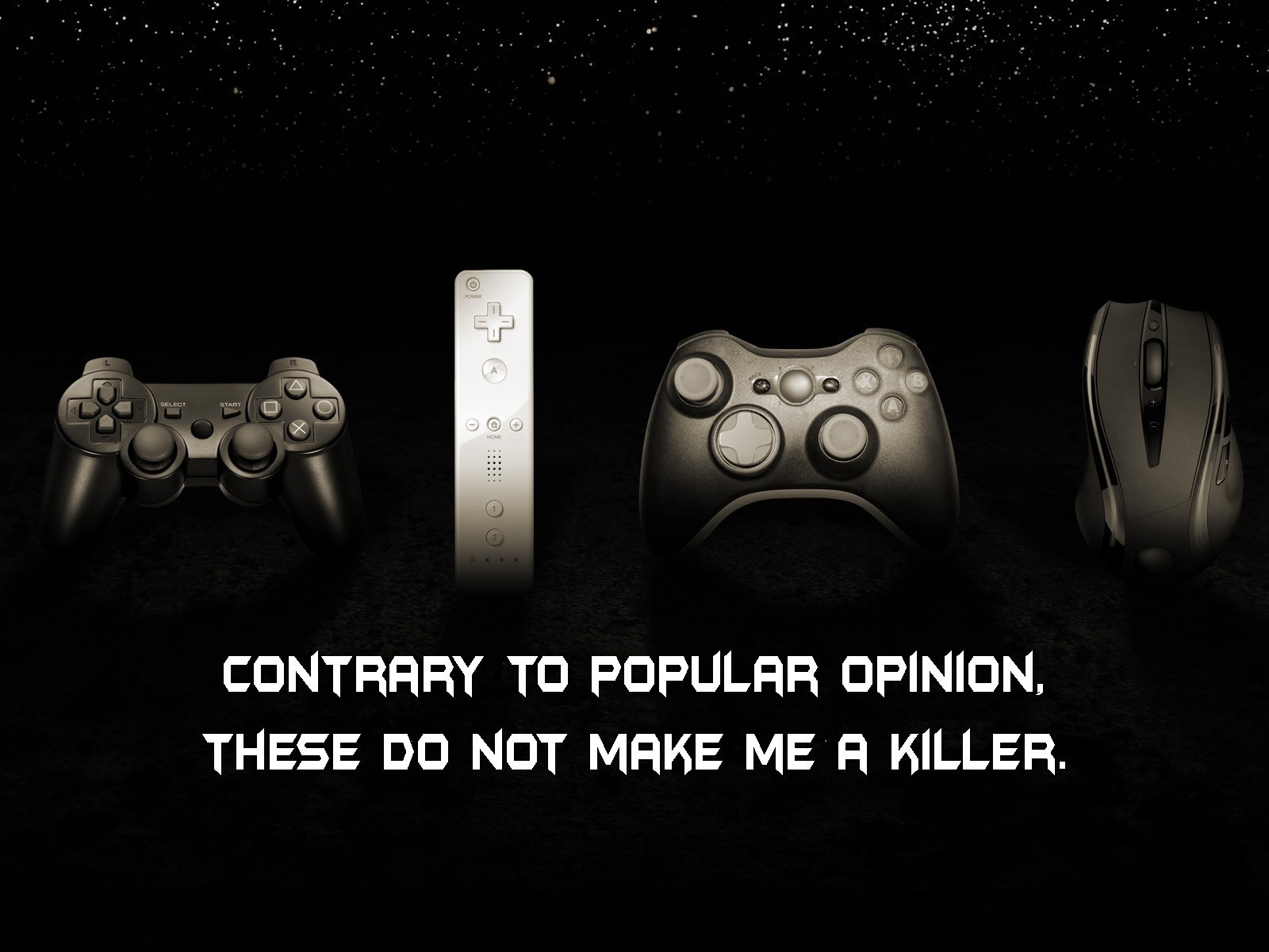 Вопреки распространенному мнению игры не делаю меня убийцей