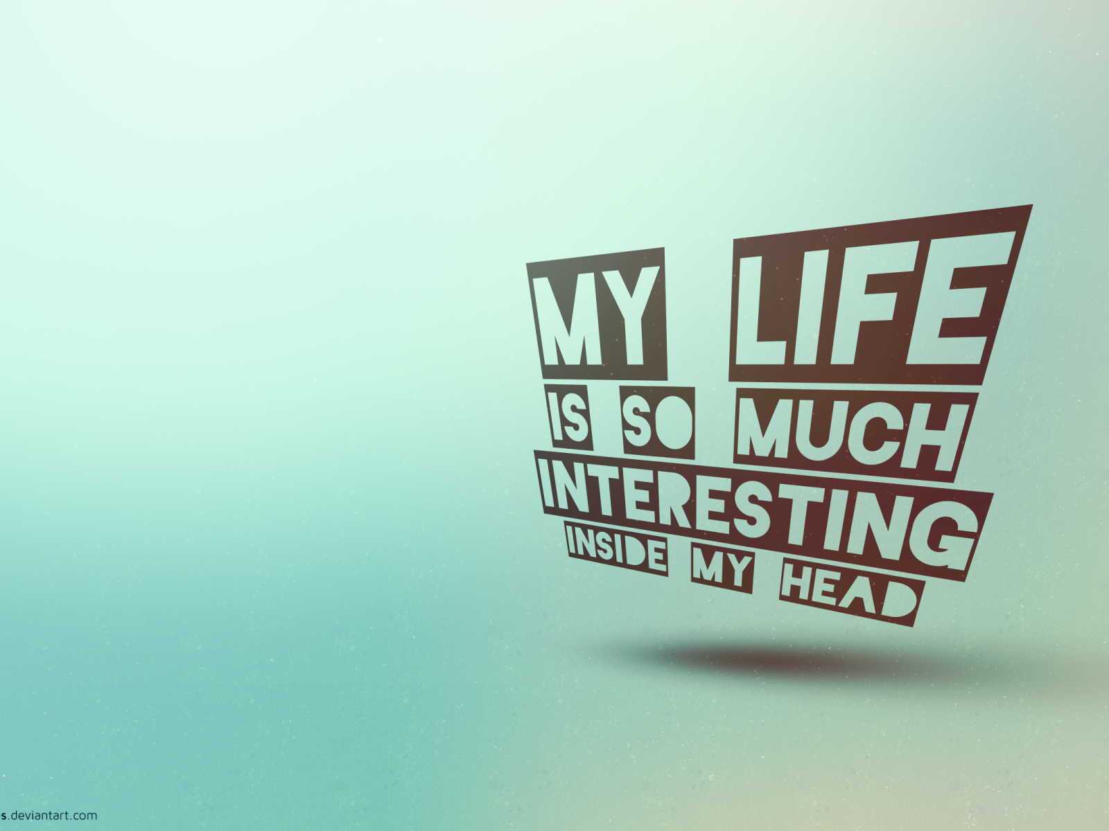 Жизнь в моей голове интереснее реальной