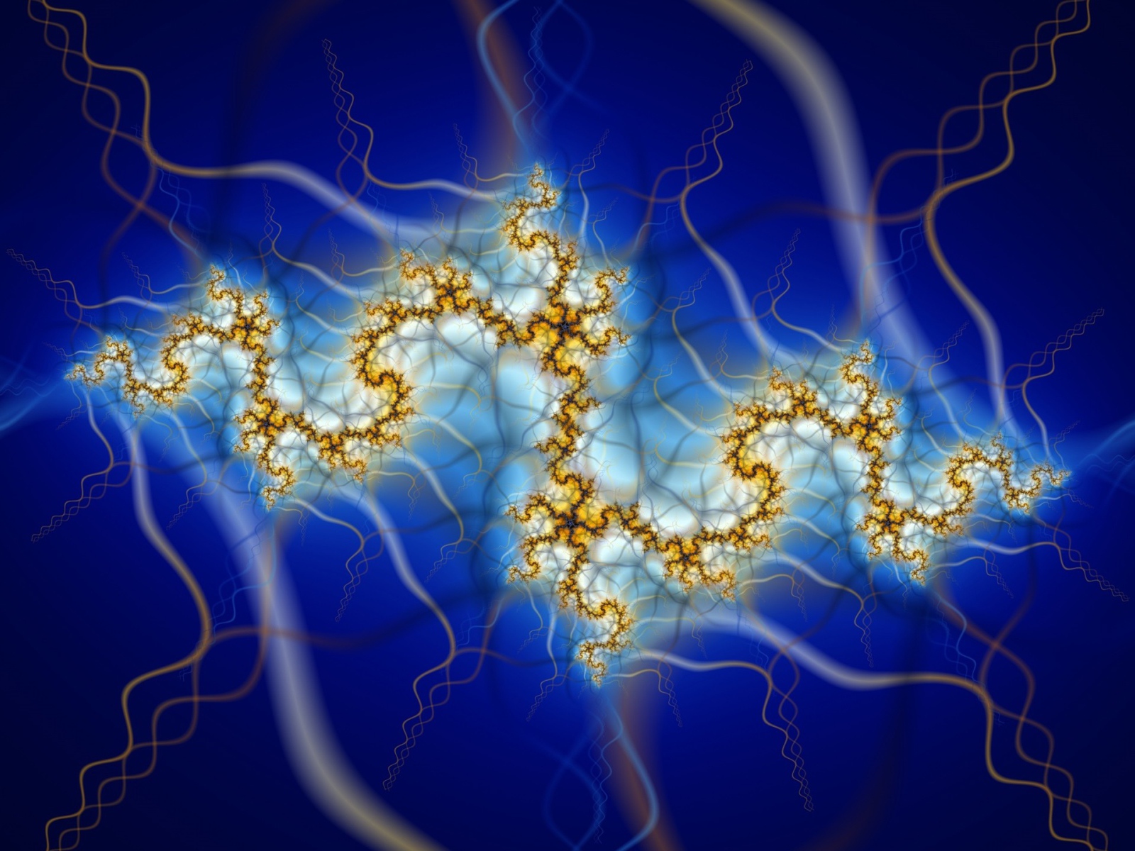 Абстрактный ультра фрактал  