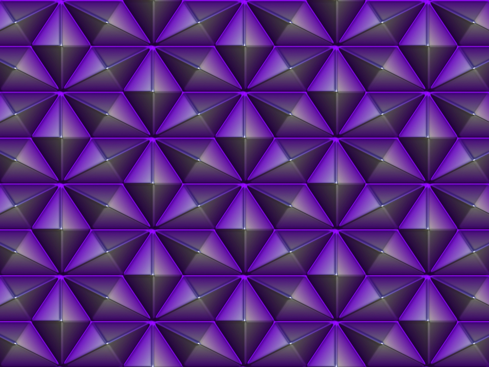 Пурпурные треугольники 3д графика