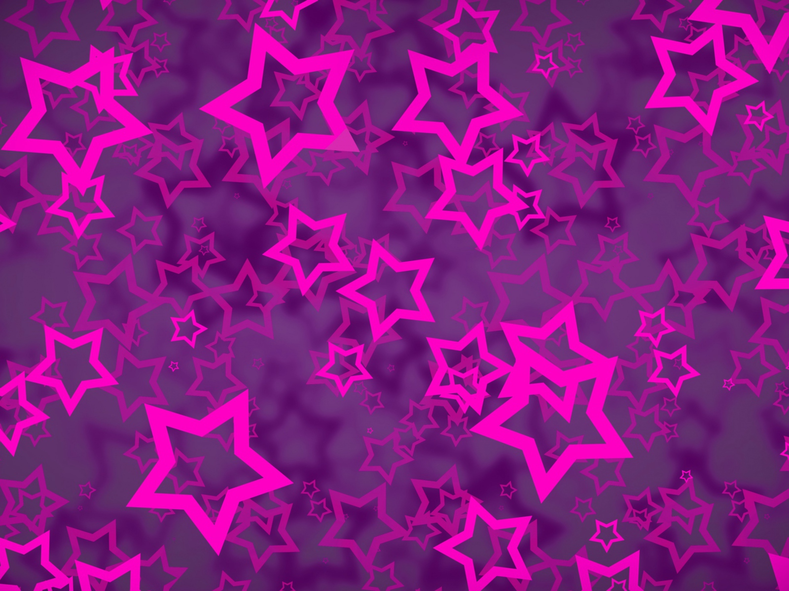 Много розовых звезд  
