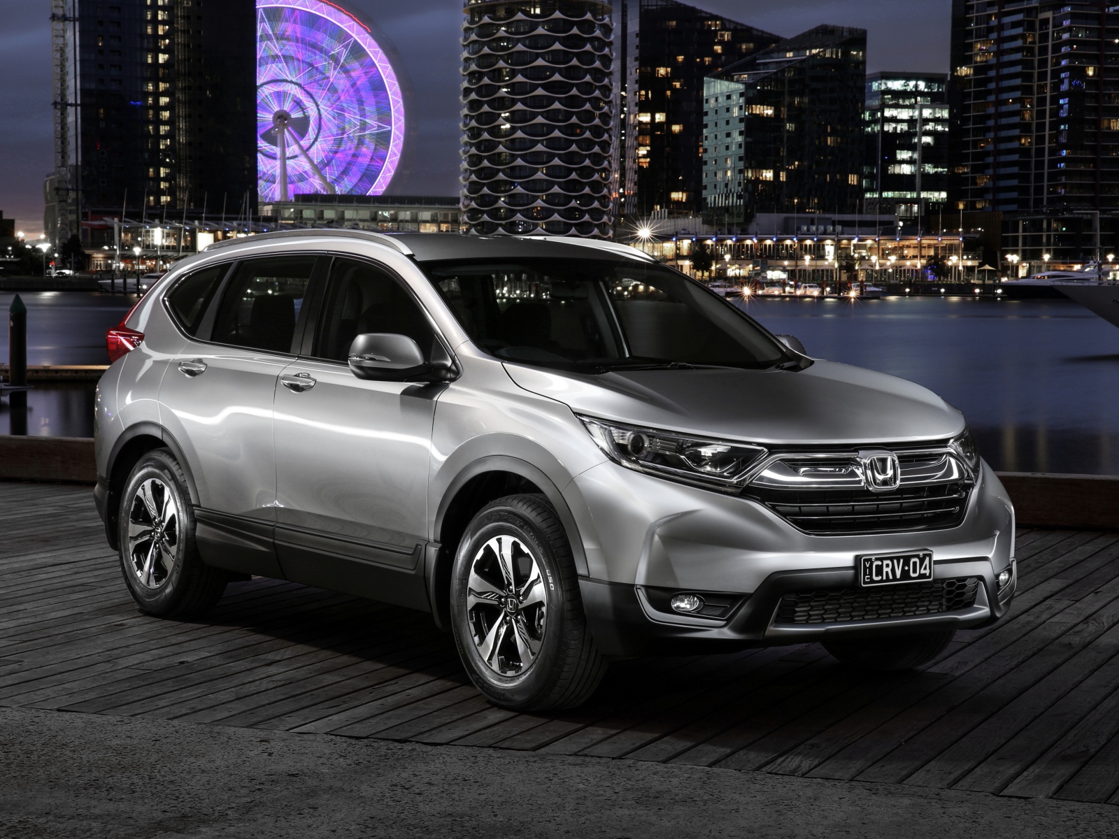 Японское авто Honda CR-V VTi, 2017 цвет серебристый металлик