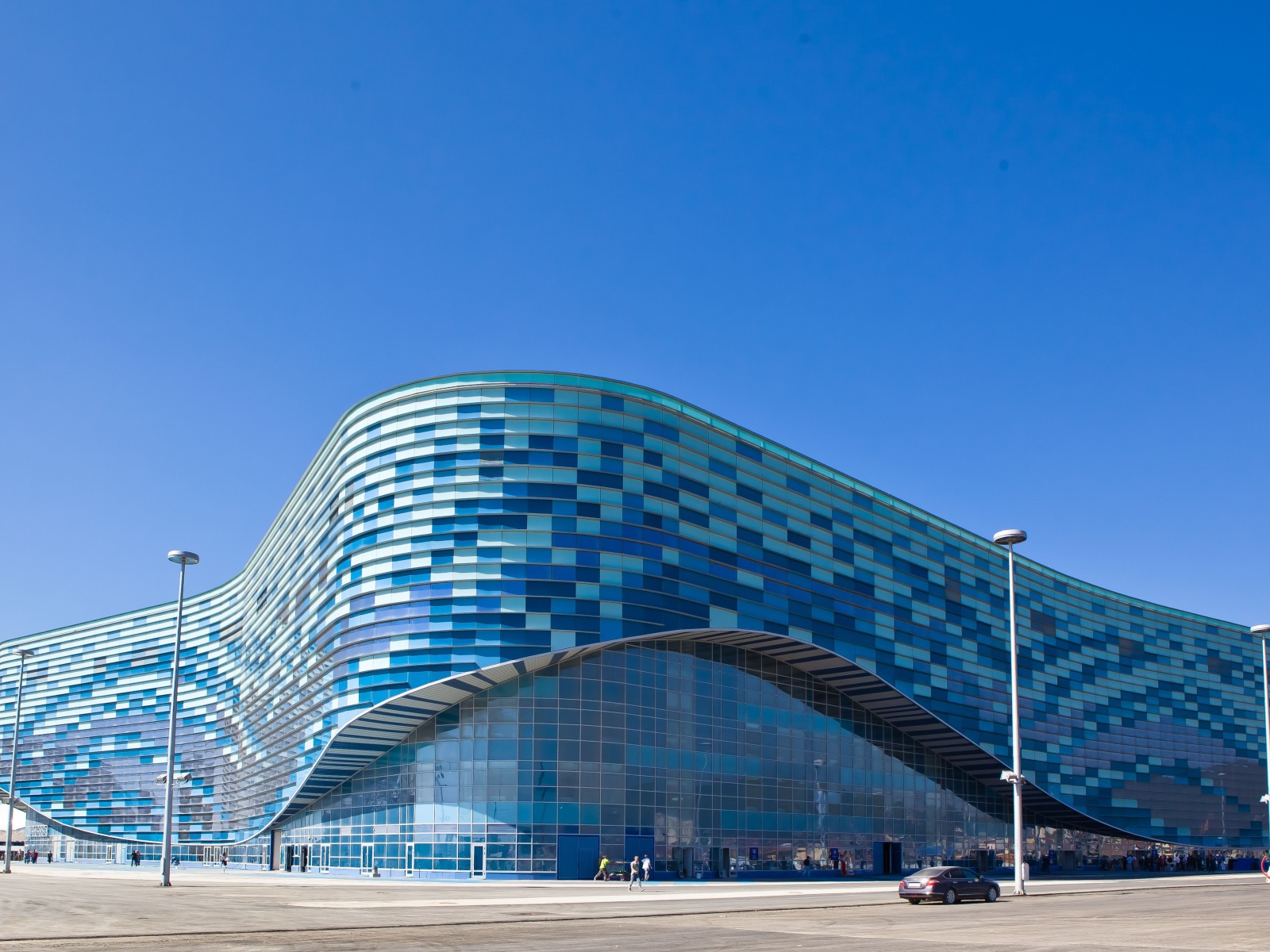 Ледовый дворец спорта Айсберг, Сочи. Россия 