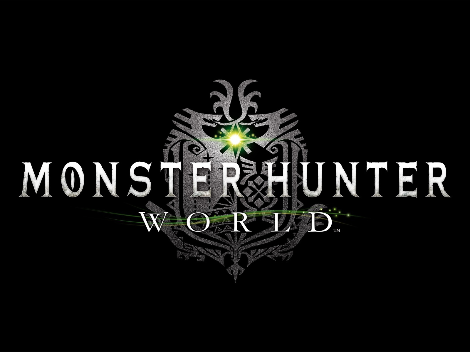 Логотип новой компьютерной игры Monster Hunter. World,  2018