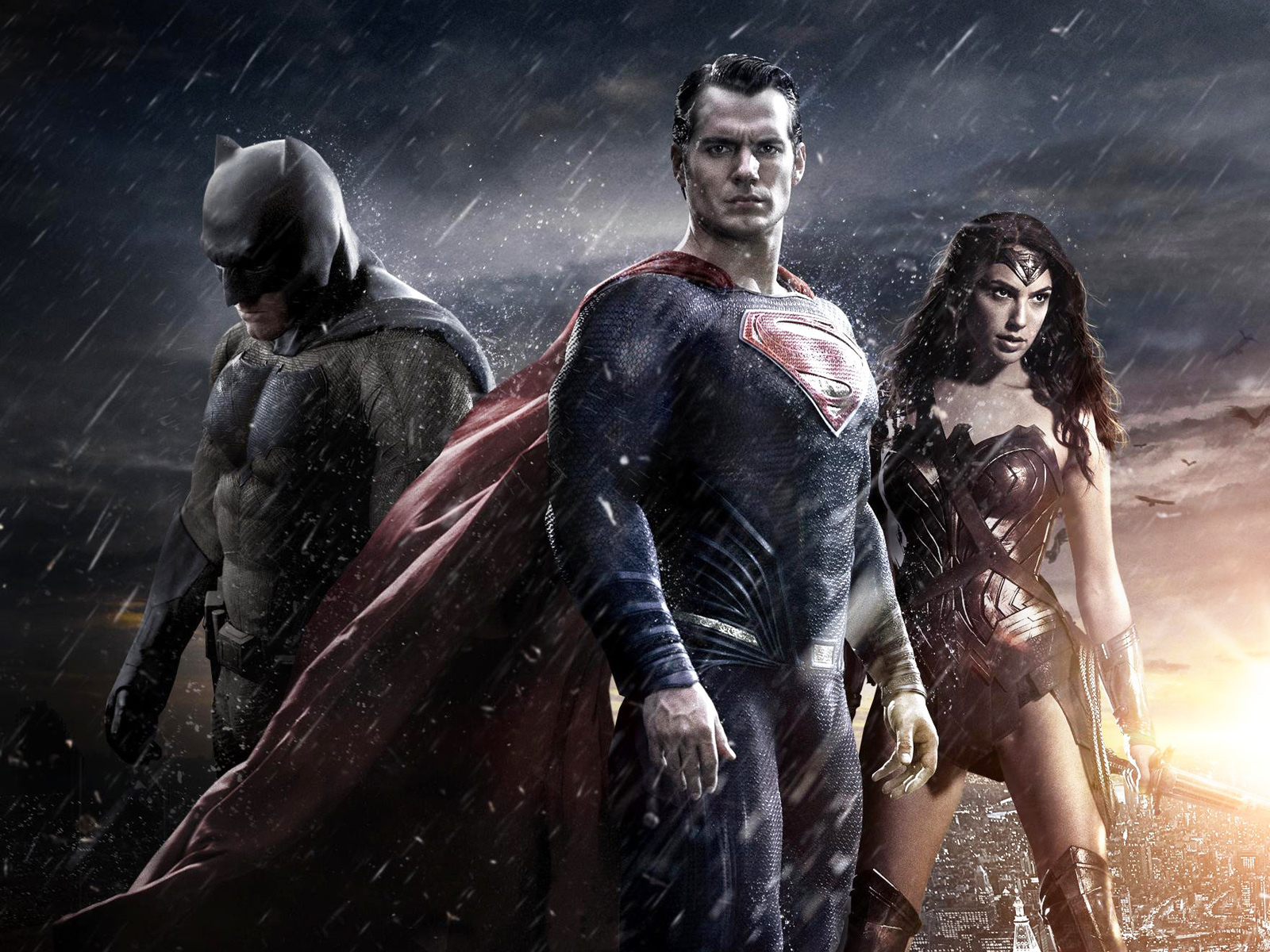 Бэтмен, Супермен и Чудо женщина фильм Бэтмен против Супермена На заре справедливости 