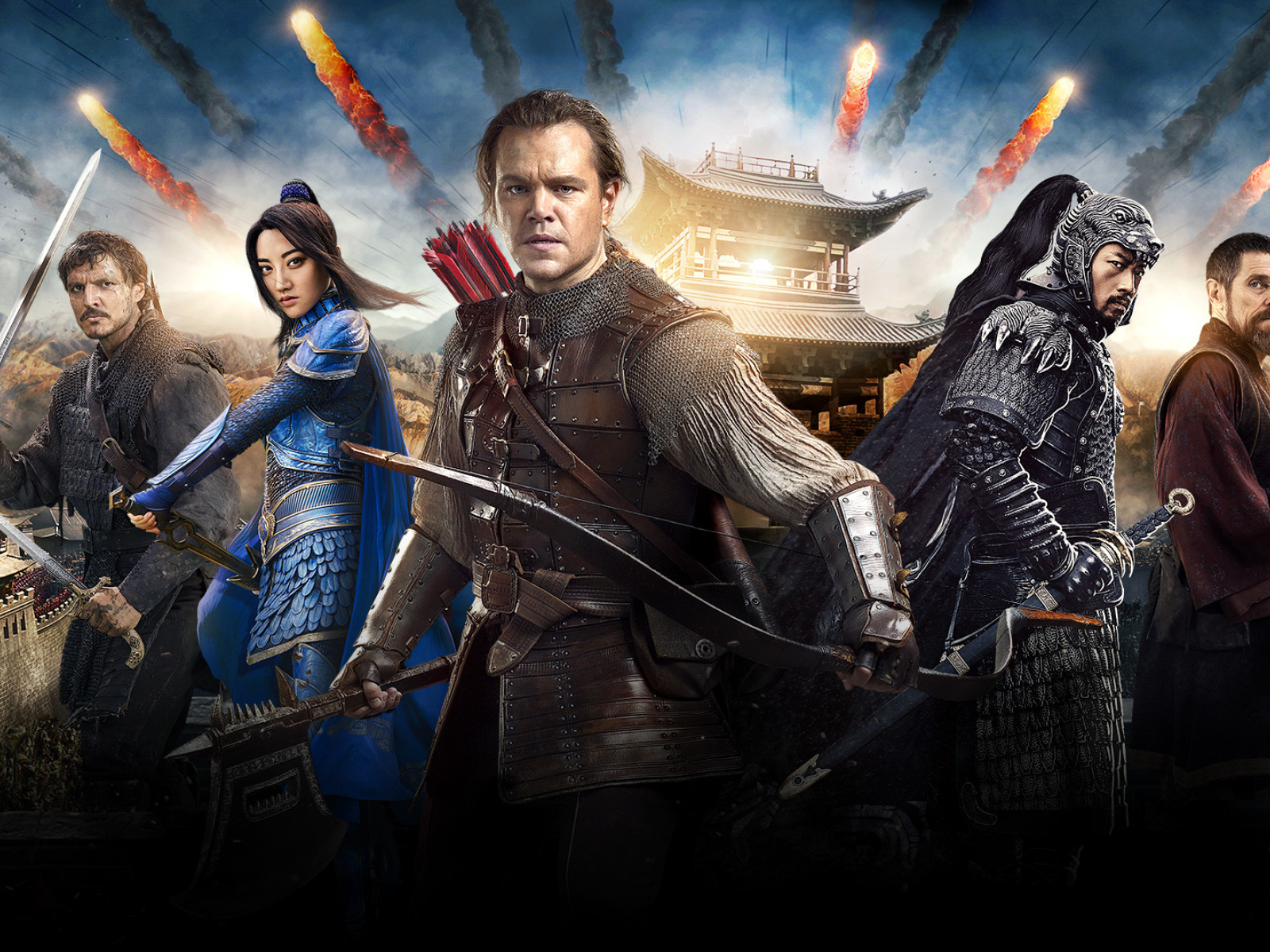 Персонажи фильма Великая стена  2017 