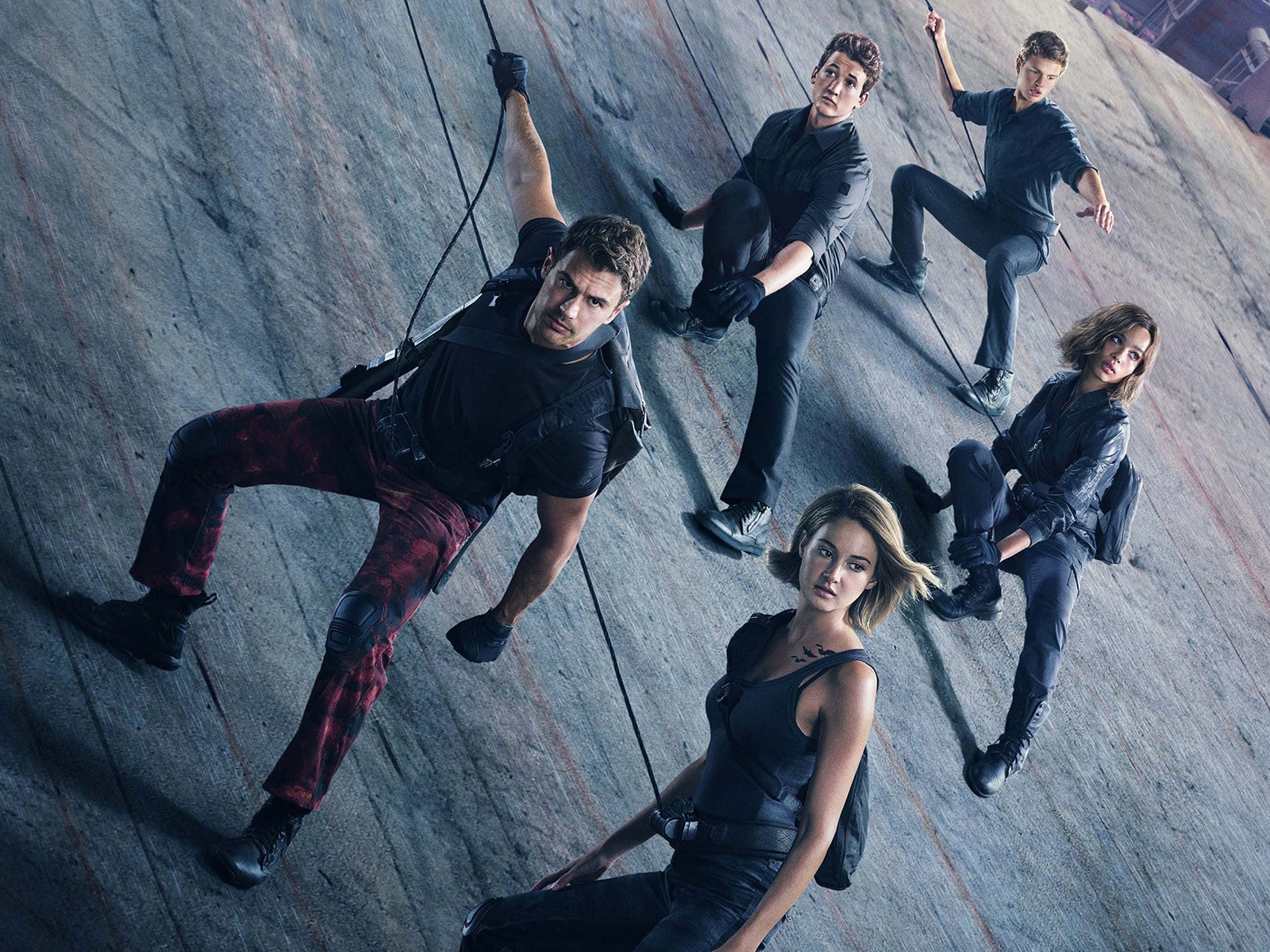 Главные герои фильма Дивергент, глава 4 Асцендент 