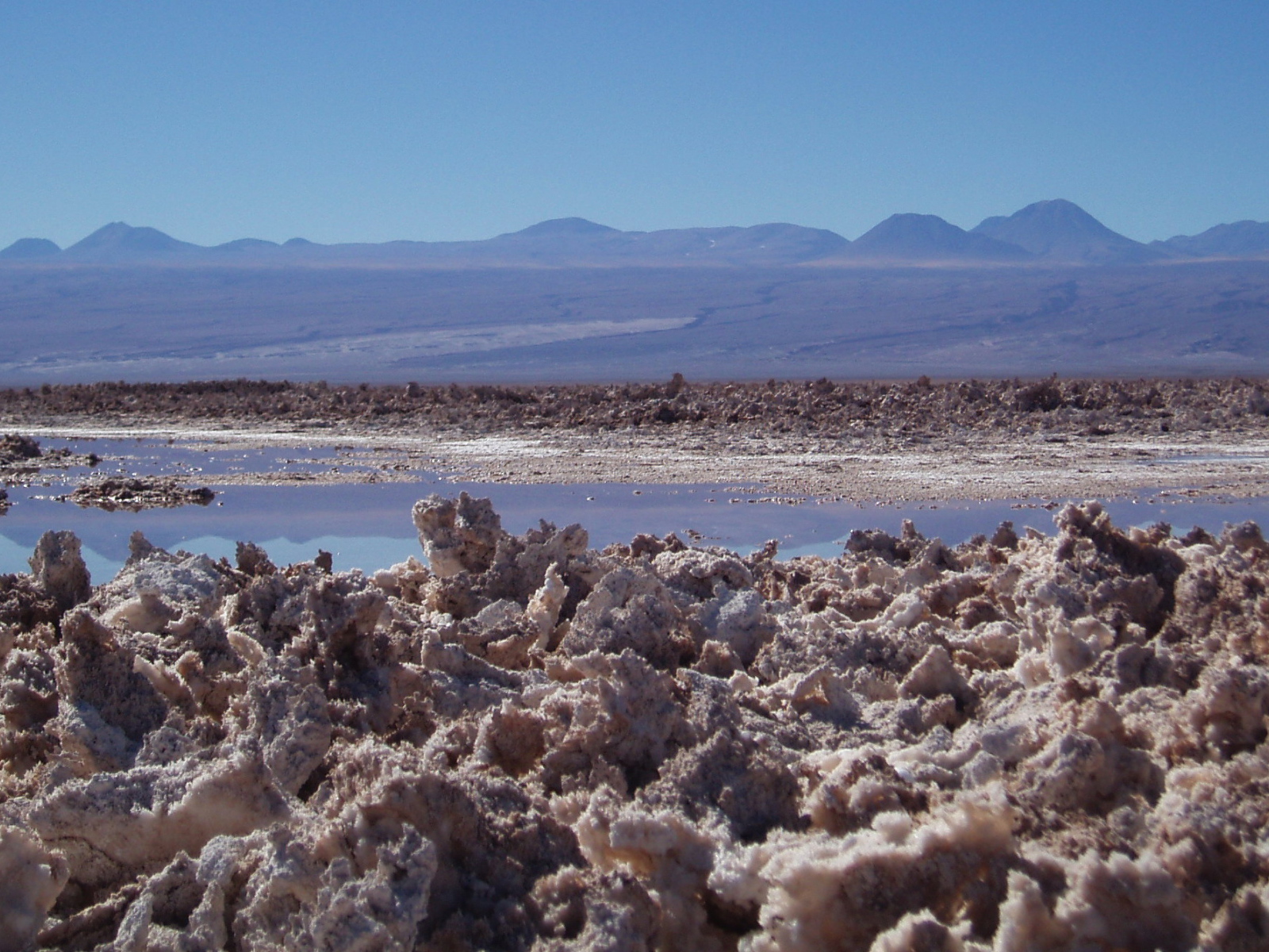 Солончак Салар-де-Атакама, Чили 