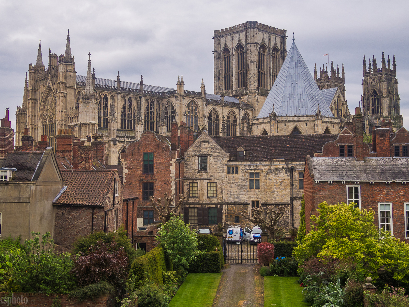 Старинный Йоркский собор, Англия 