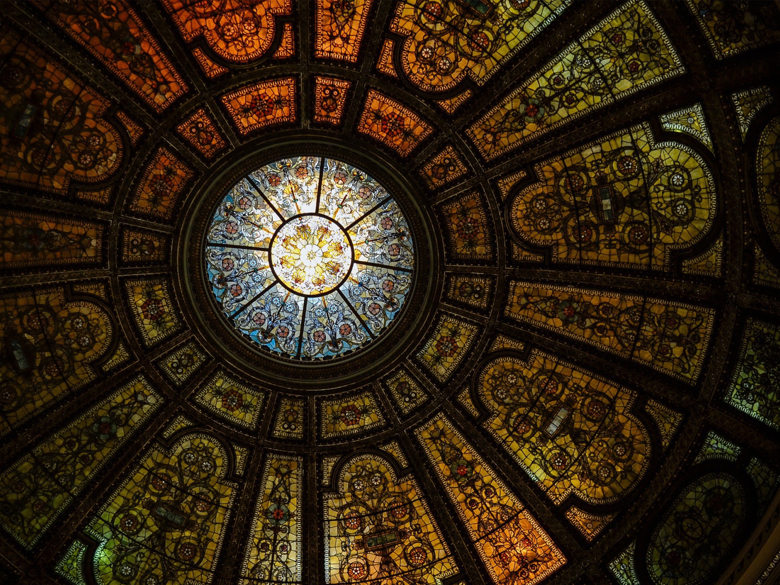 Чикагский культурный центр витражи, США