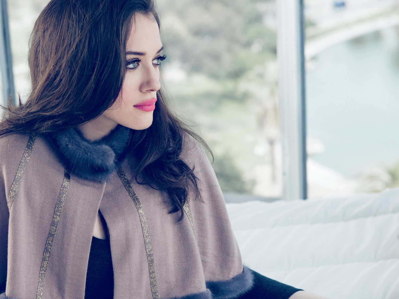 Молодая красивая актриса Кэт Деннингс