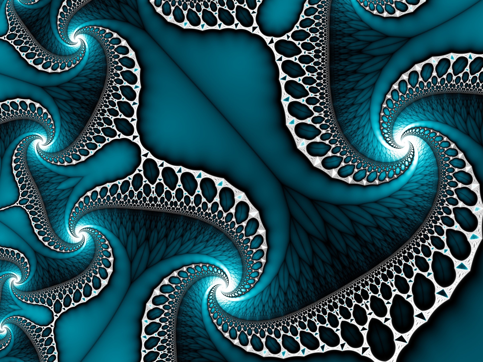 Необычный абстрактный рисунок 