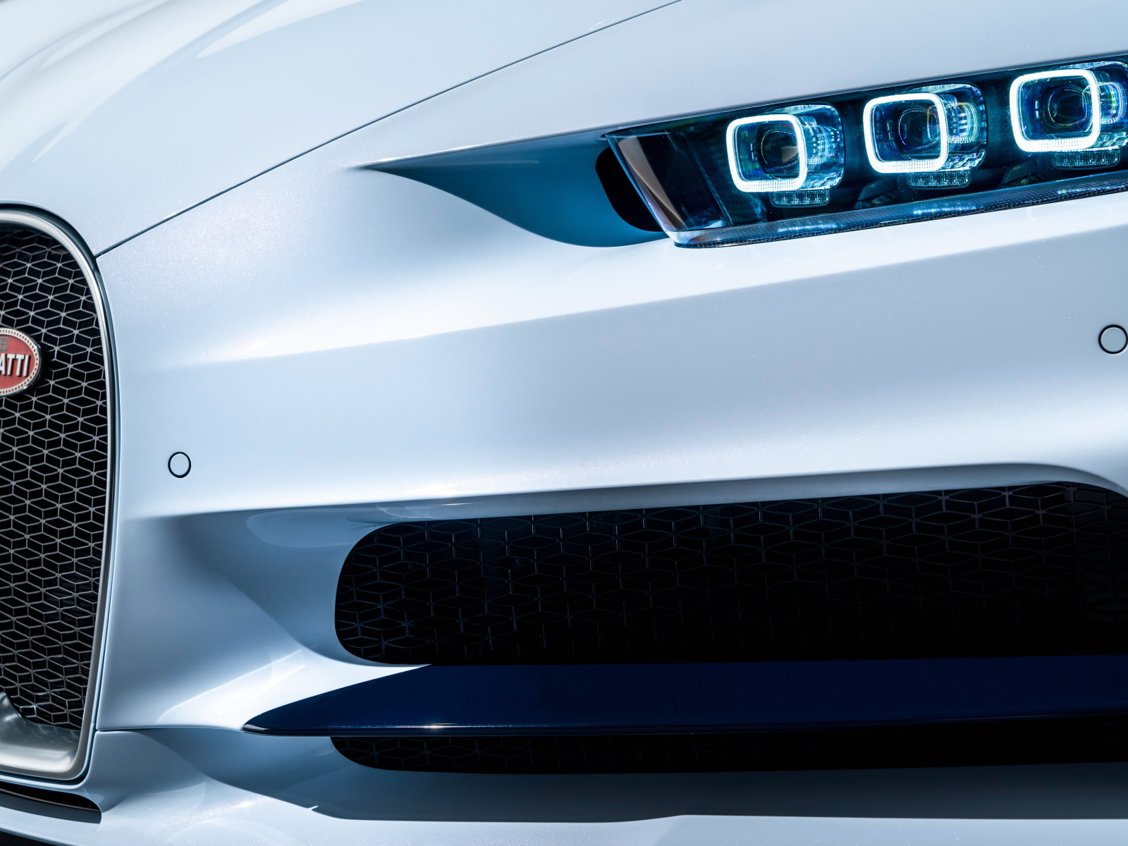 Фара автомобиля Bugatti Chiron