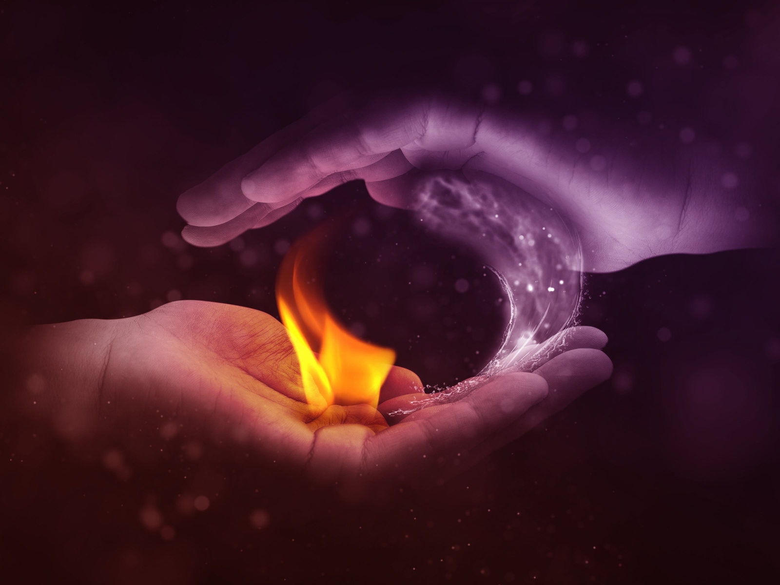 Огонь и вода в ладонях 