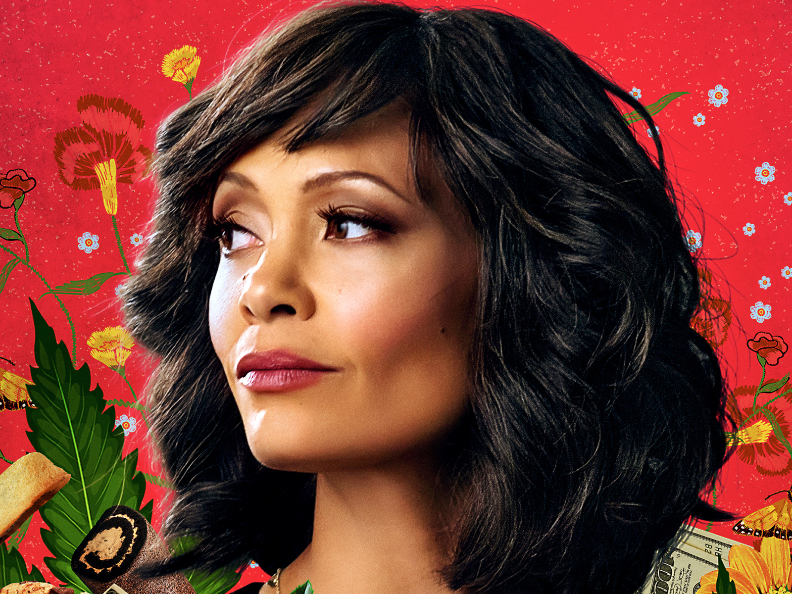 Актриса Тэнди Ньютон в фильме Опасный бизнес, 2018