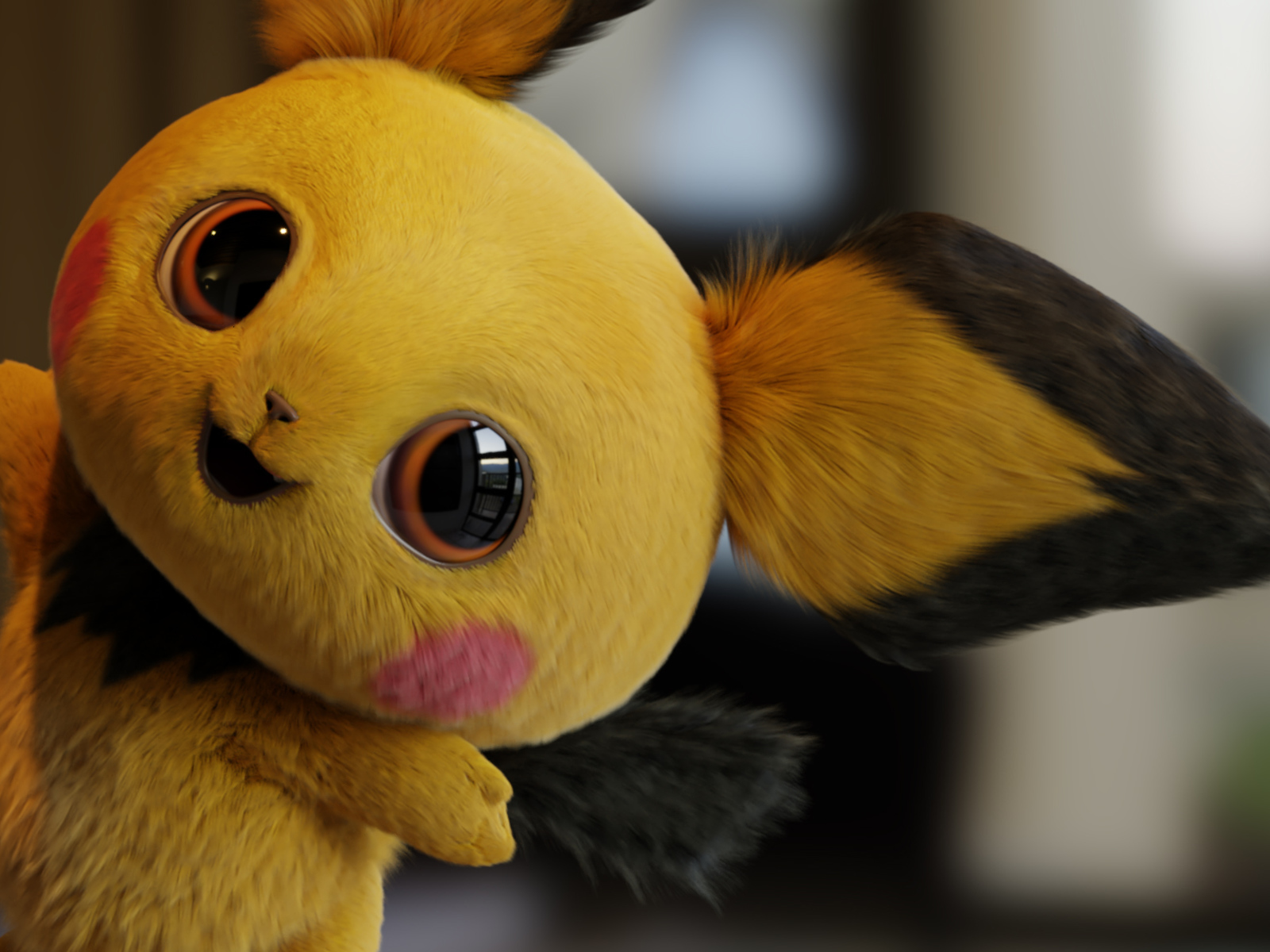 Персонаж фильма фэнтези Покемон. Детектив Пикачу, 2019