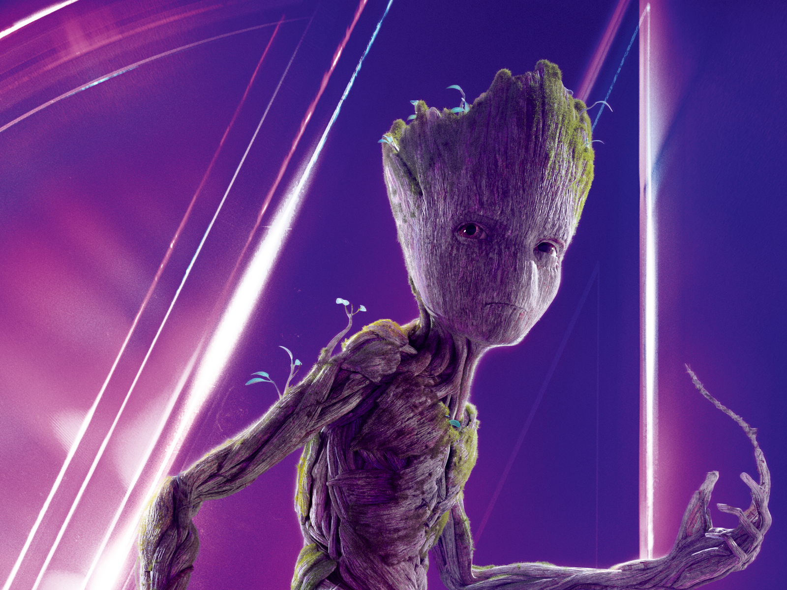 Грут персонаж нового фильма Мстители: Война бесконечности, 2018