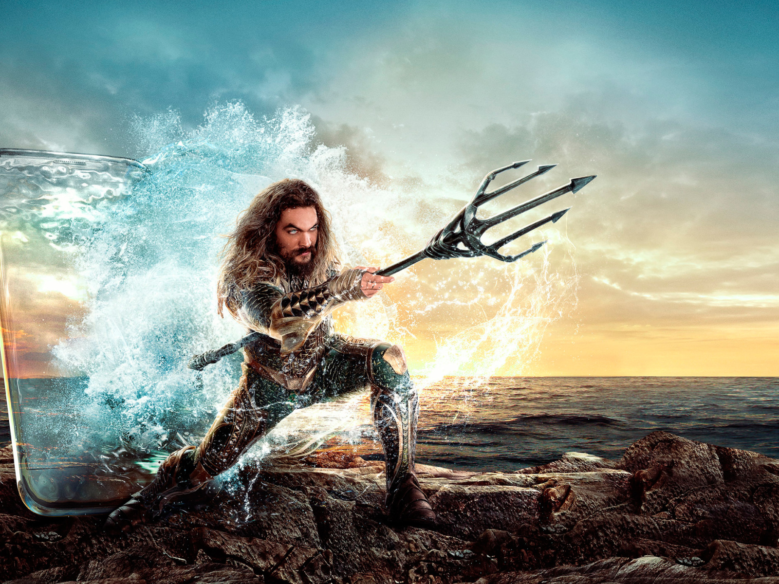 Главный герой фильма Аквамен