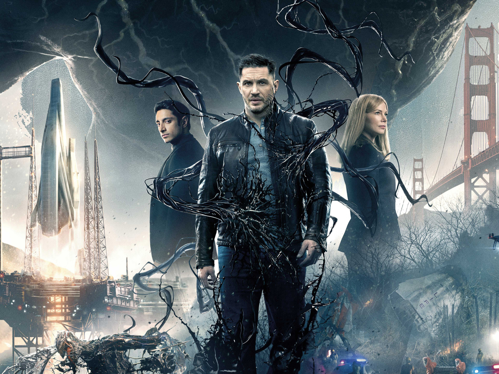 Постер фильма Веном, 2018