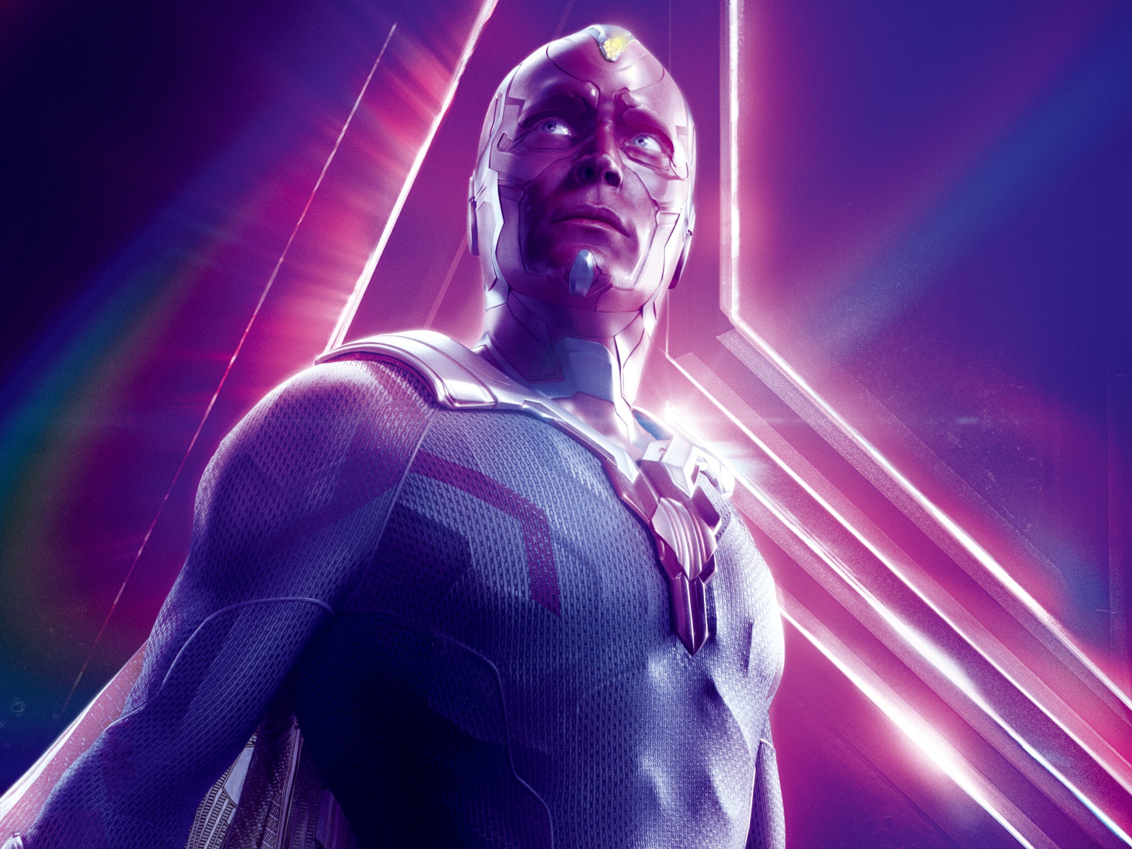 Вижен персонаж фильма Мстители: Война бесконечности