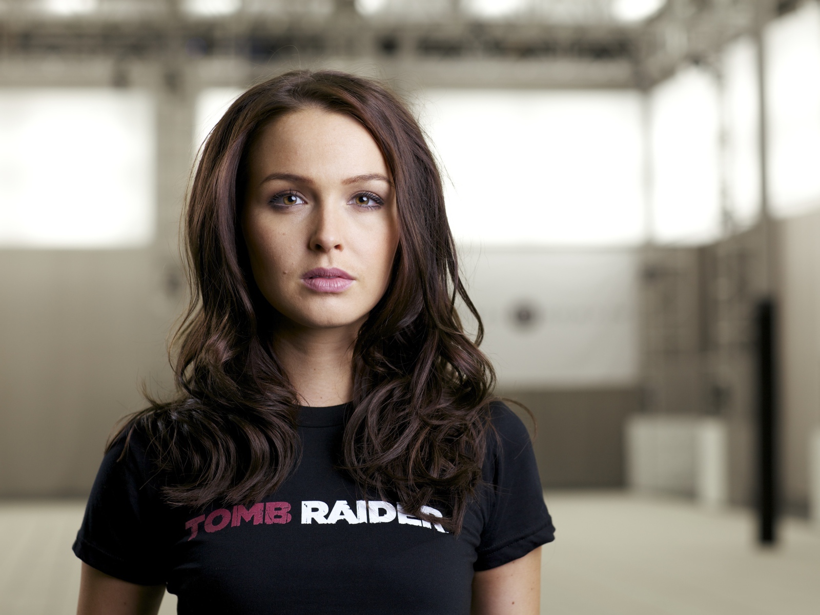 Молодая британская актриса Камилла Ладдингтон