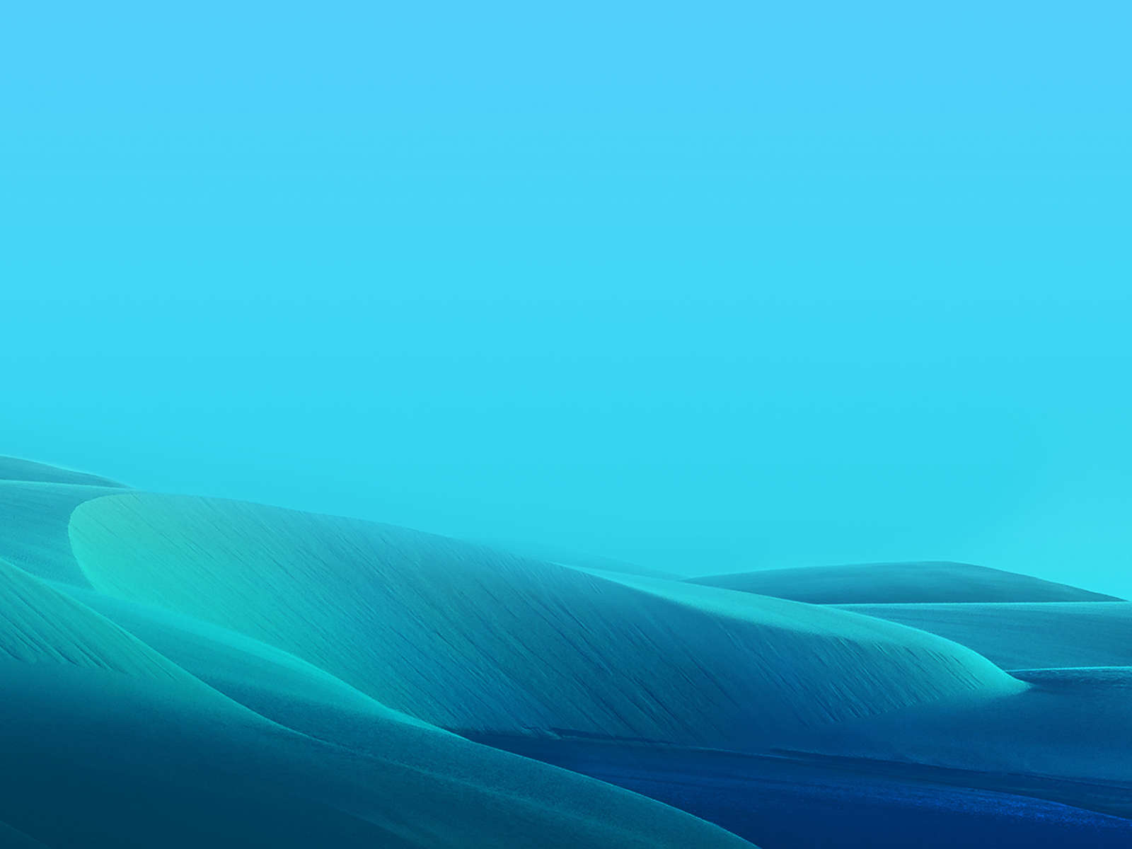 Абстрактные ландшафты на голубом фоне