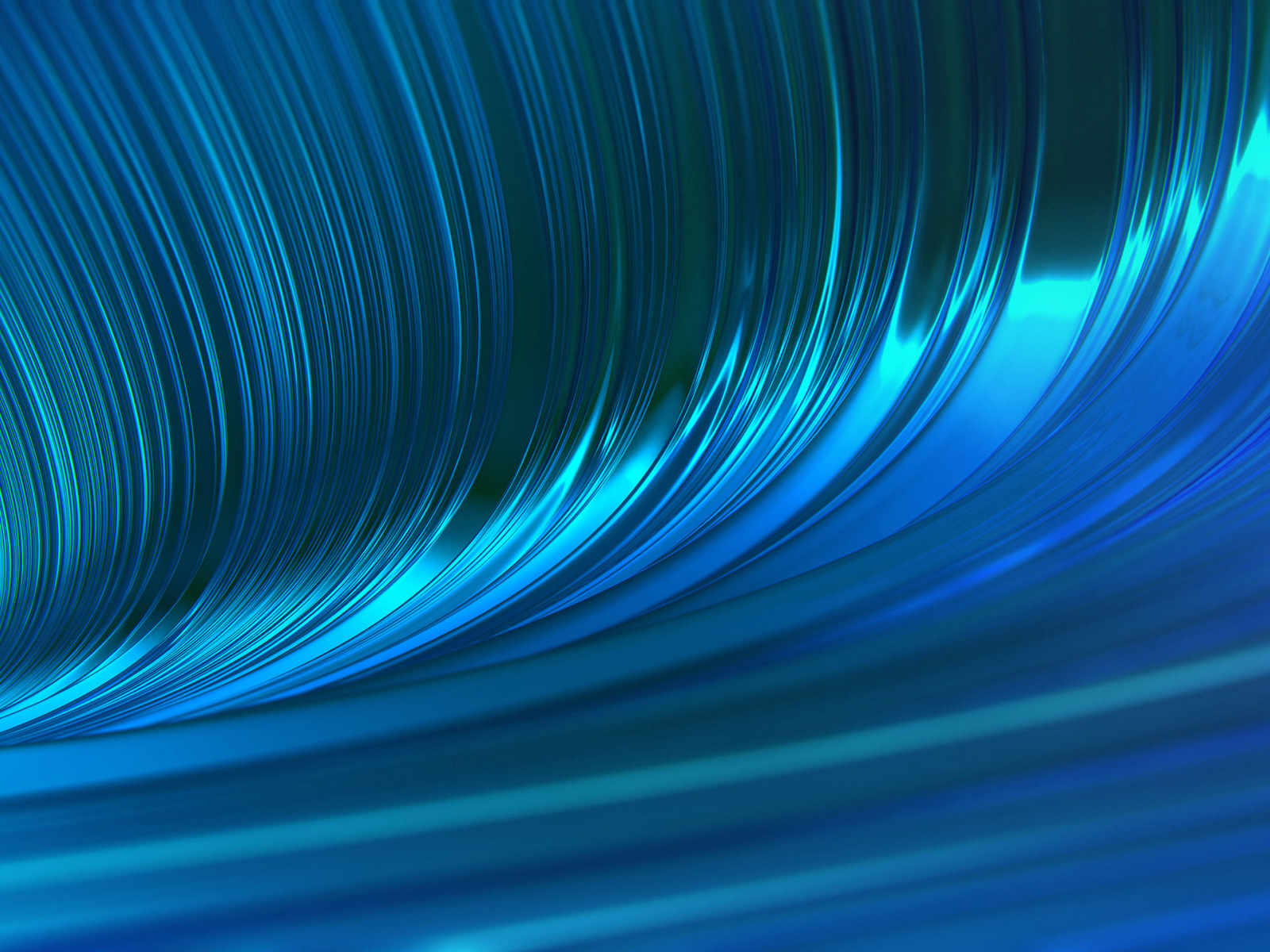 Голубые абстрактные волны крупным планом