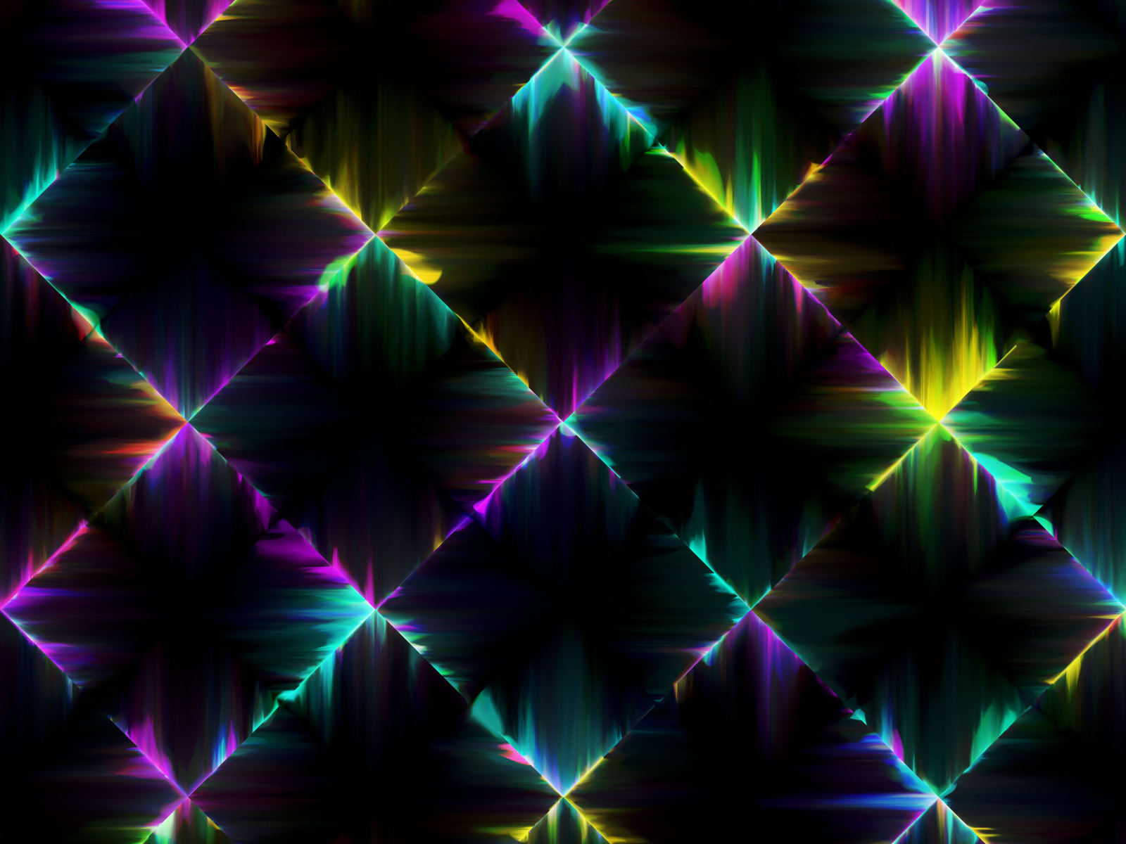 Неоновые разноцветные линии 