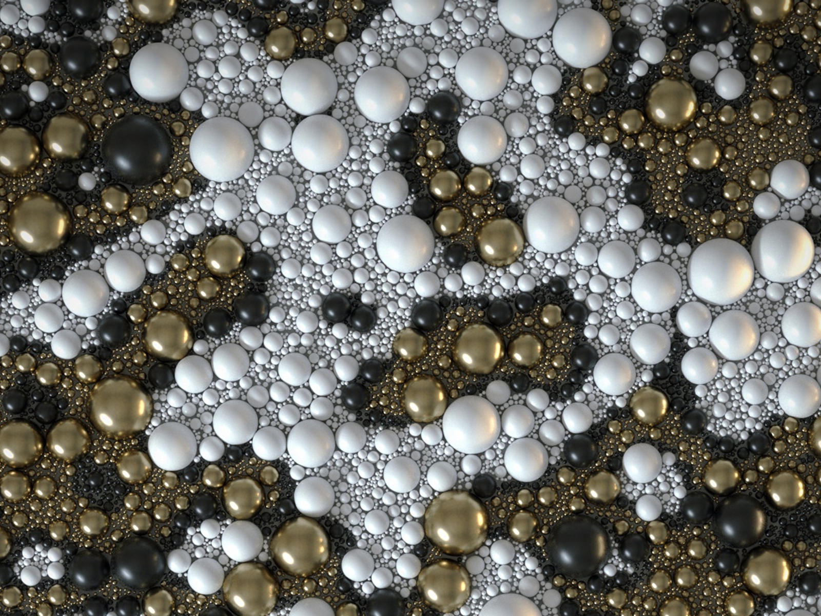 Абстрактные разноцветные пузыри 