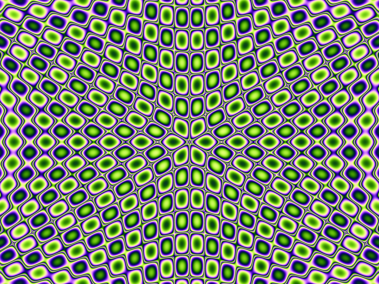 Красивый узор с оптической иллюзией 