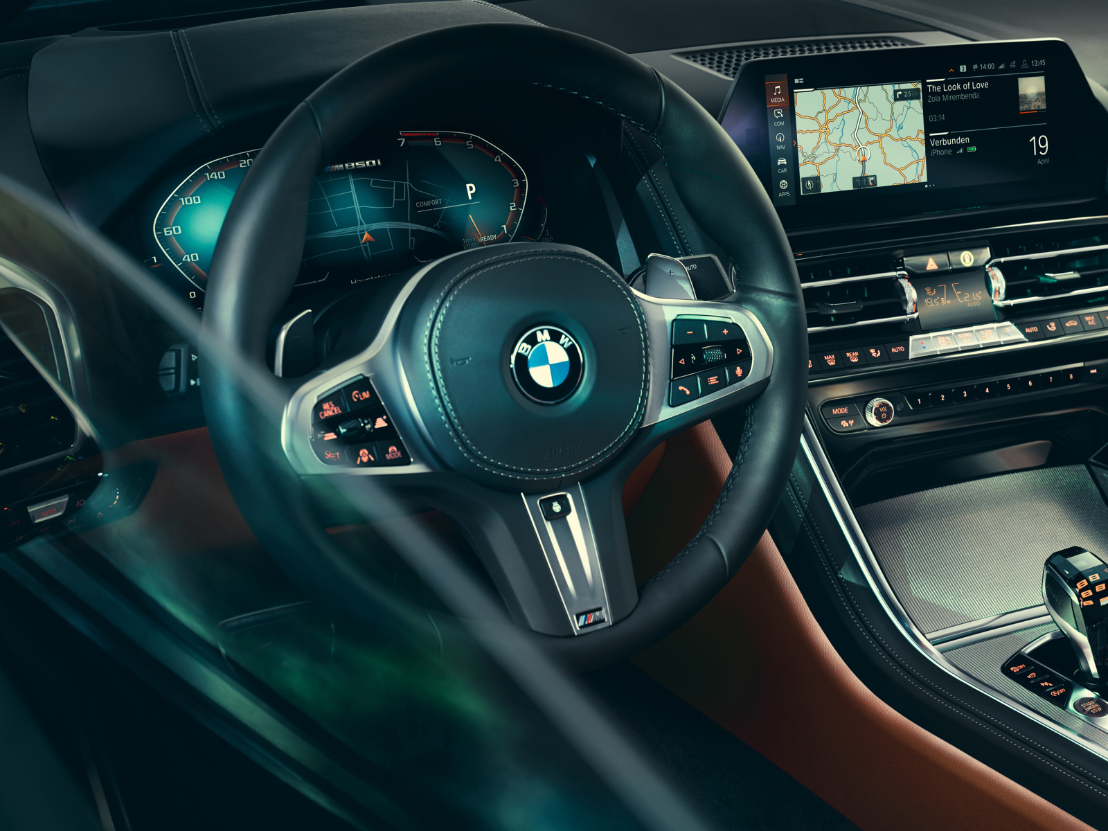 Кожаный автомобиль BMW 8 Series, 2019 года 