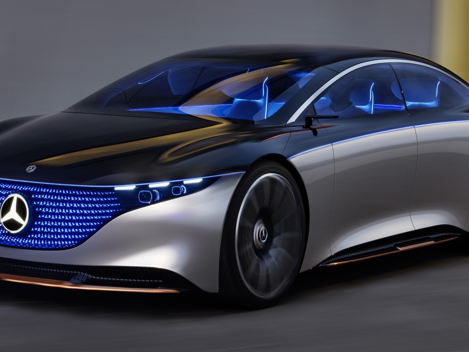 Автомобиль Mercedes-Benz Vision EQS 2019  года