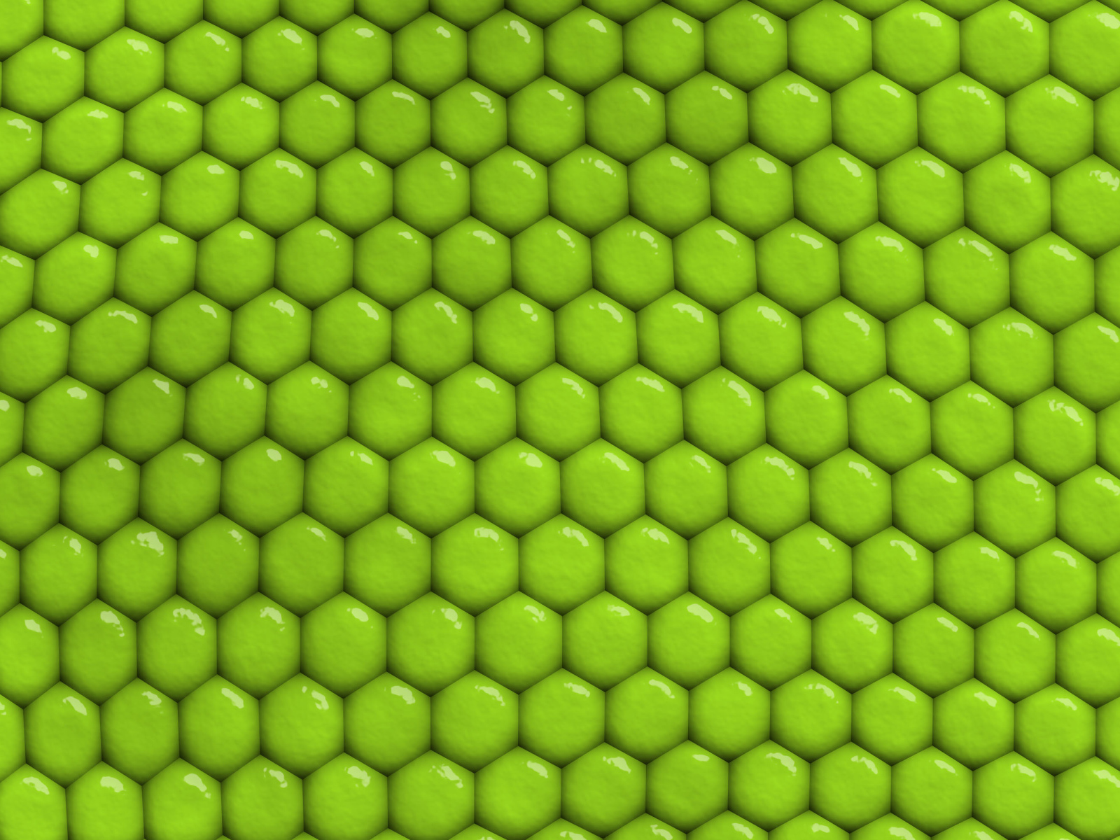 Зеленый фон соты крупным планом