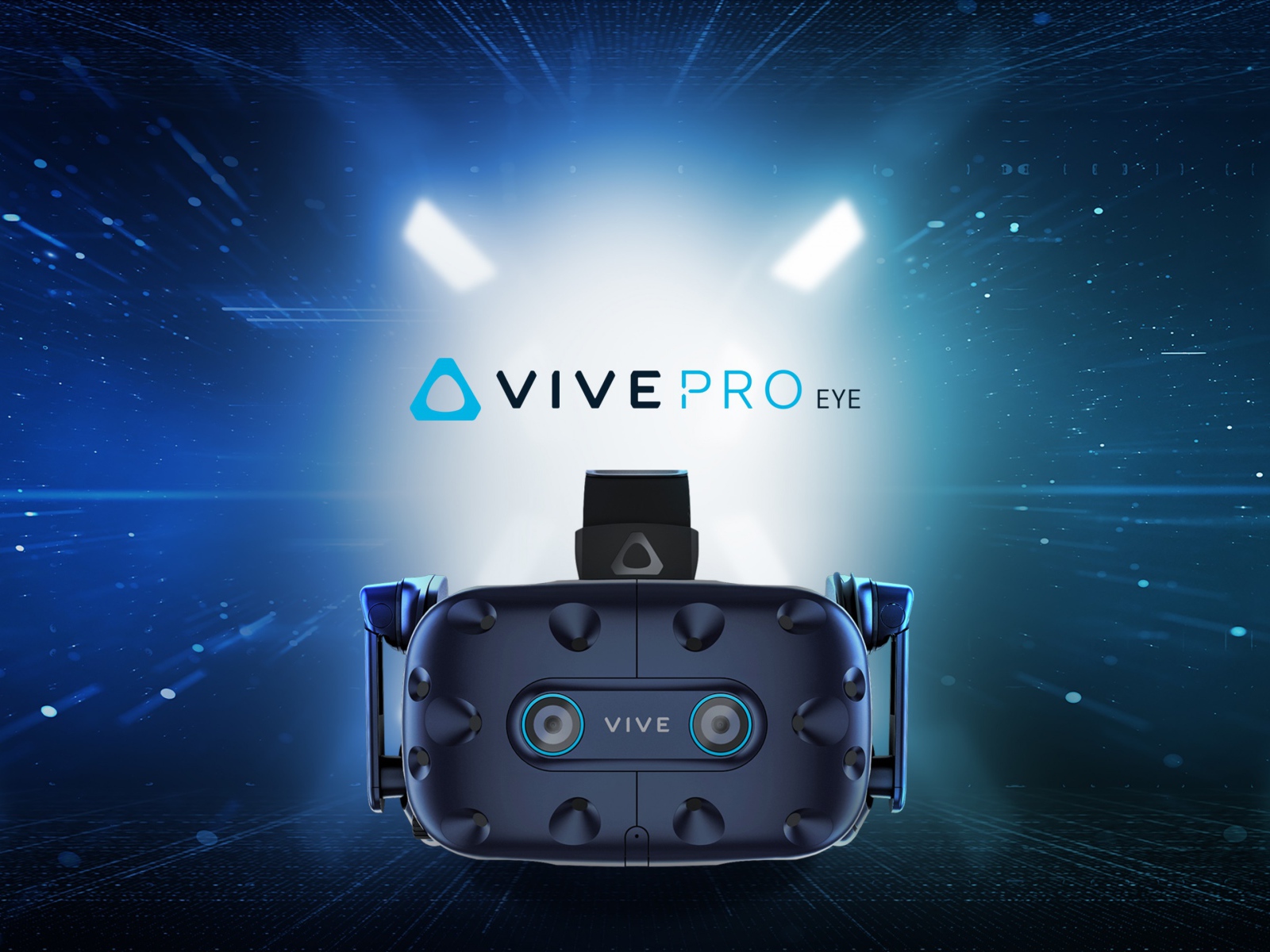 Points of virtual reality HTC Vive Pro Eye, CES 2019