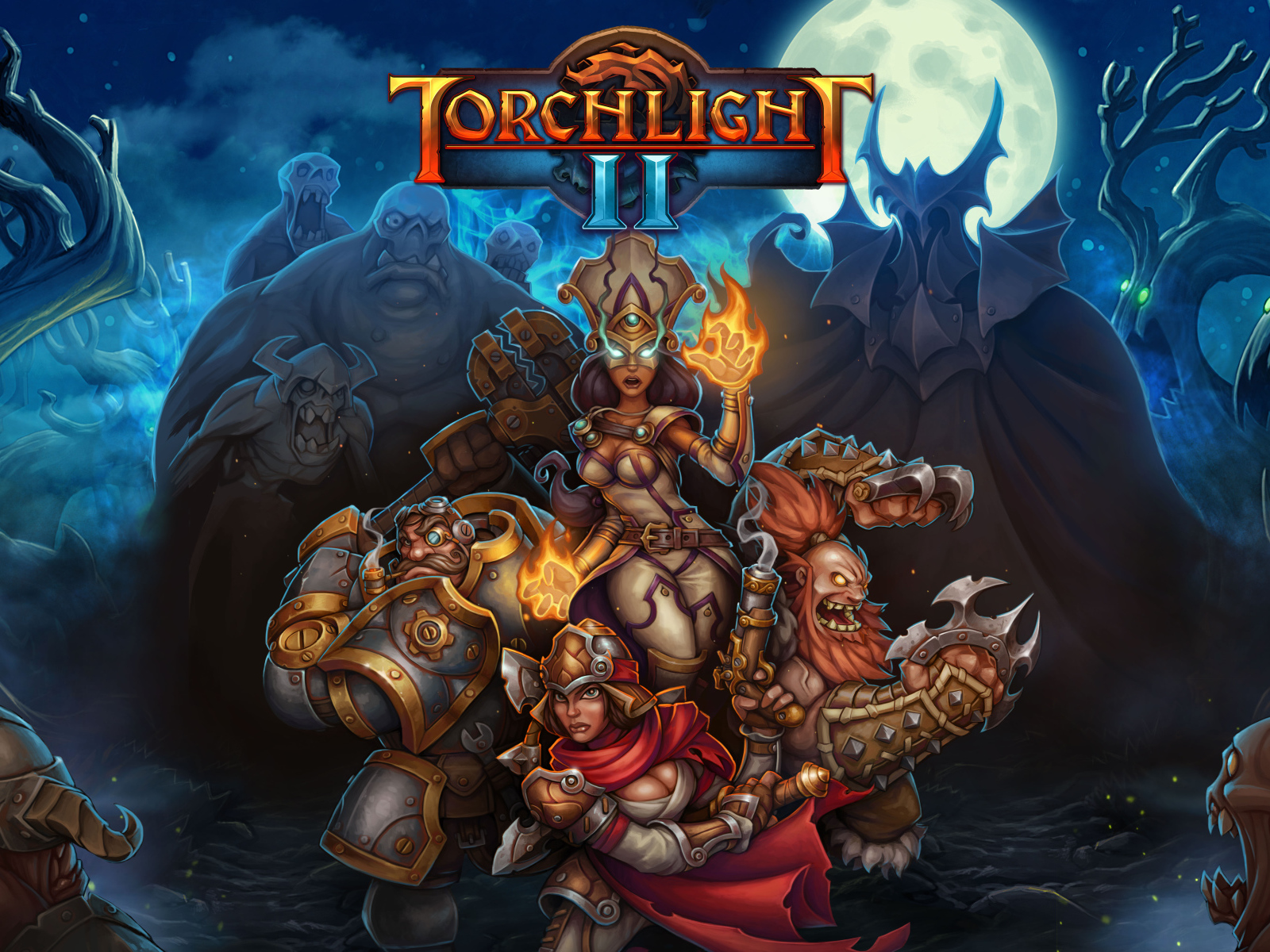 Постер компьютерной игры Torchlight II