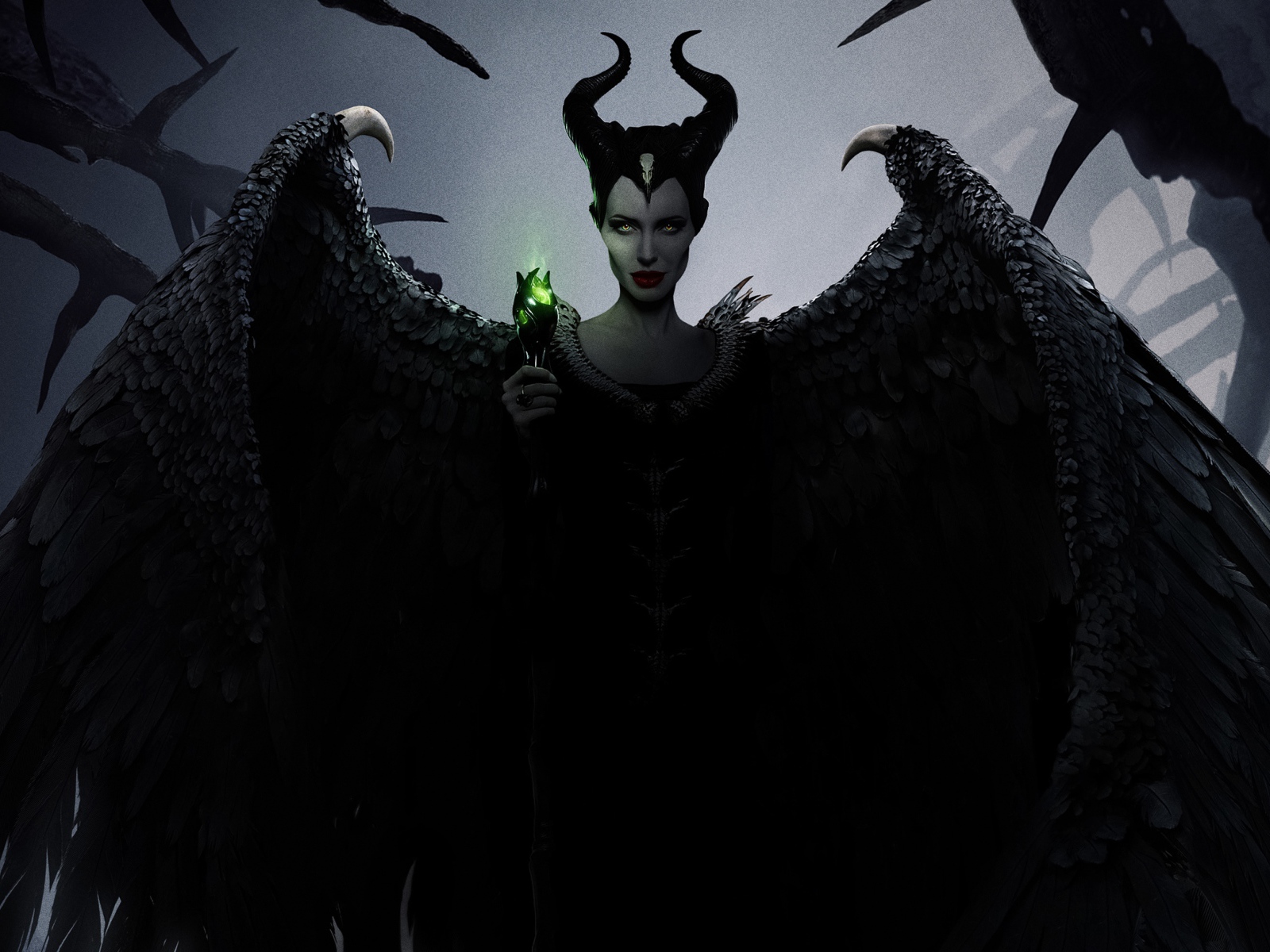 Главная героиня фильма Малефисента: Владычица тьмы