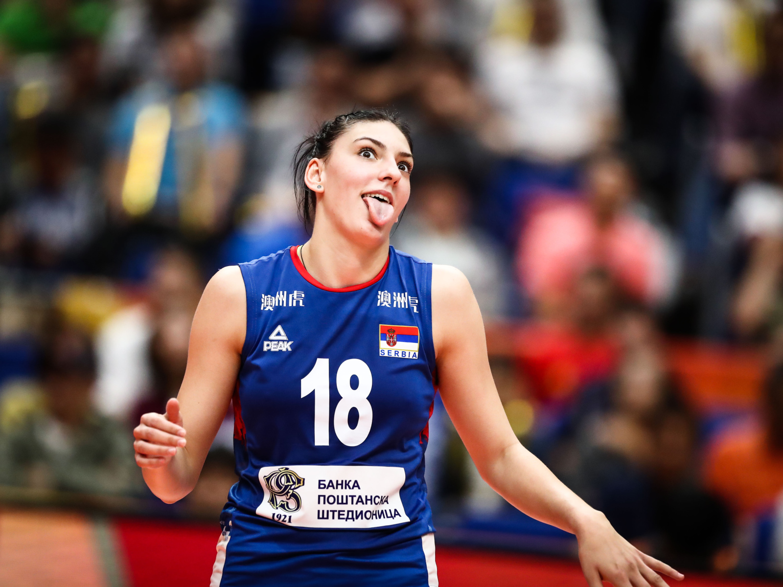 Сербская волейболистка Тияна Бошкович